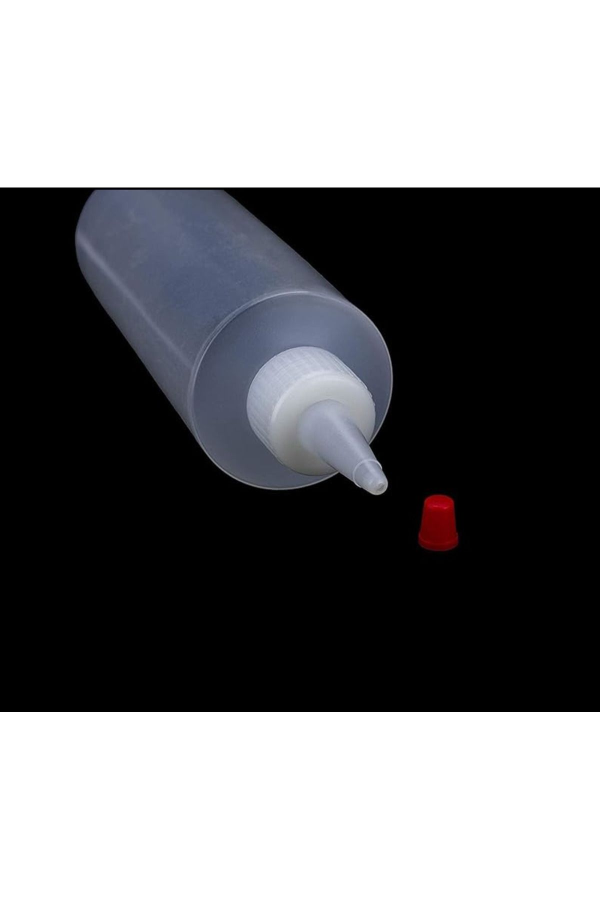 zola-Decorating and plating containers set,2 pieces, different sizes 60- 120 ml, transparent white 8