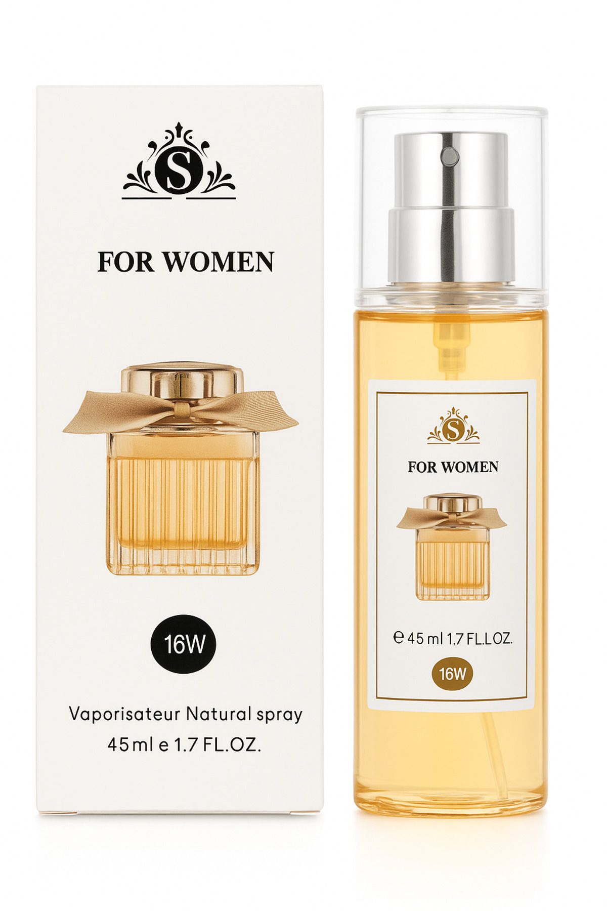 MAQYA KOZMETİK S& For Women Kadın Parfümü 45 Ml 16W (12 Saate Kadar Kalıcı)