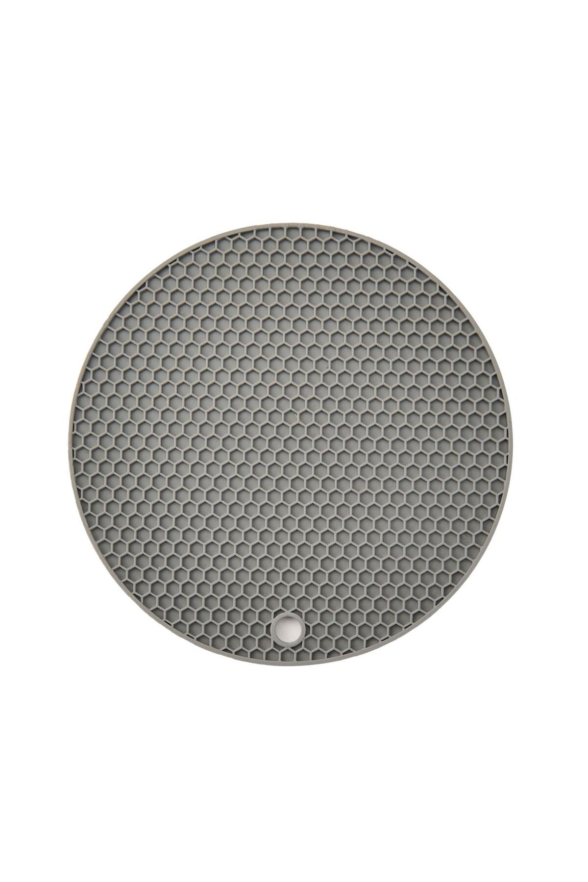 MATMEL Silikon Yuvarlak Nihale - Gri - 17,5 cm
