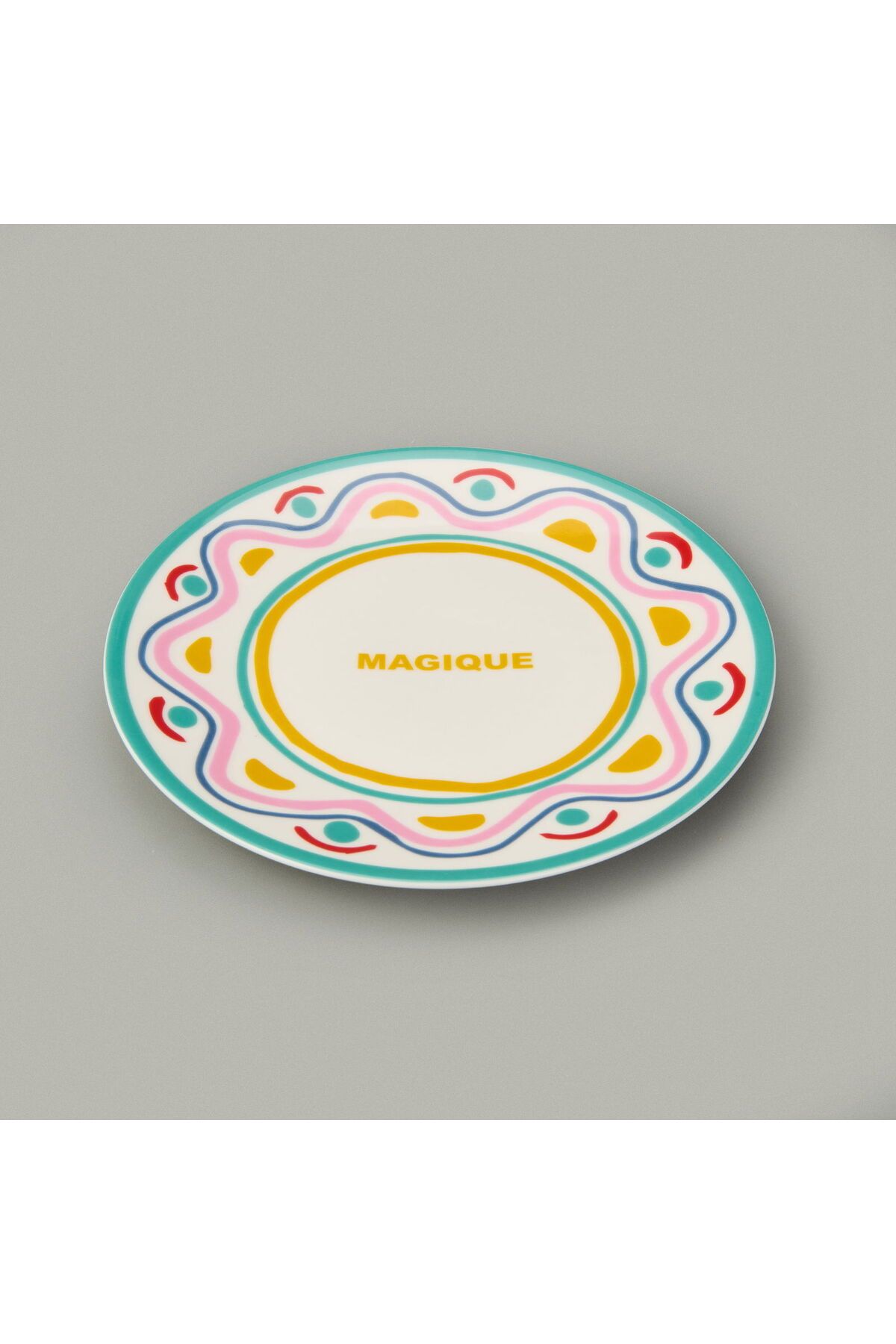 MATMEL Magique Servis Tabağı - Renkli - 25 cm