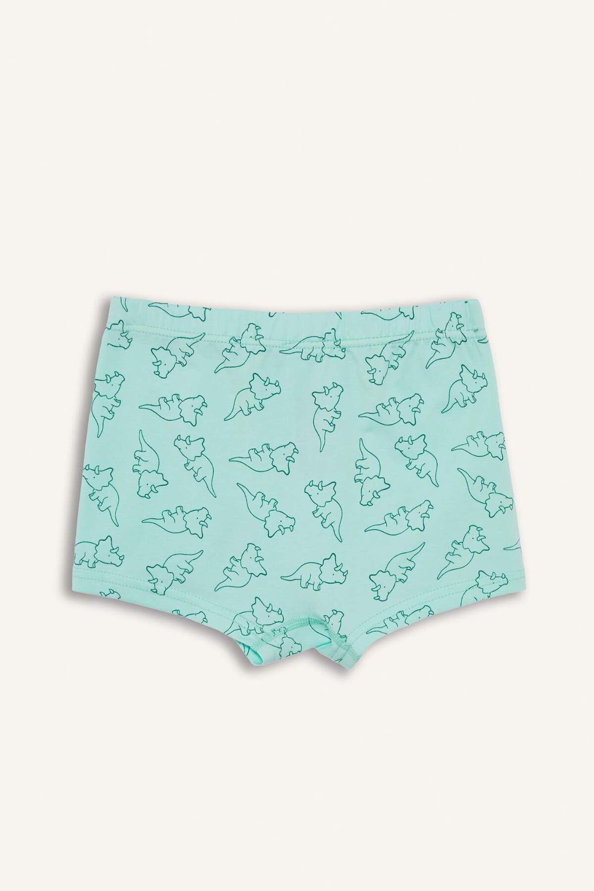 DeFacto-Boy's Patterned 3-Piece Boxer E6877A825Sp 3