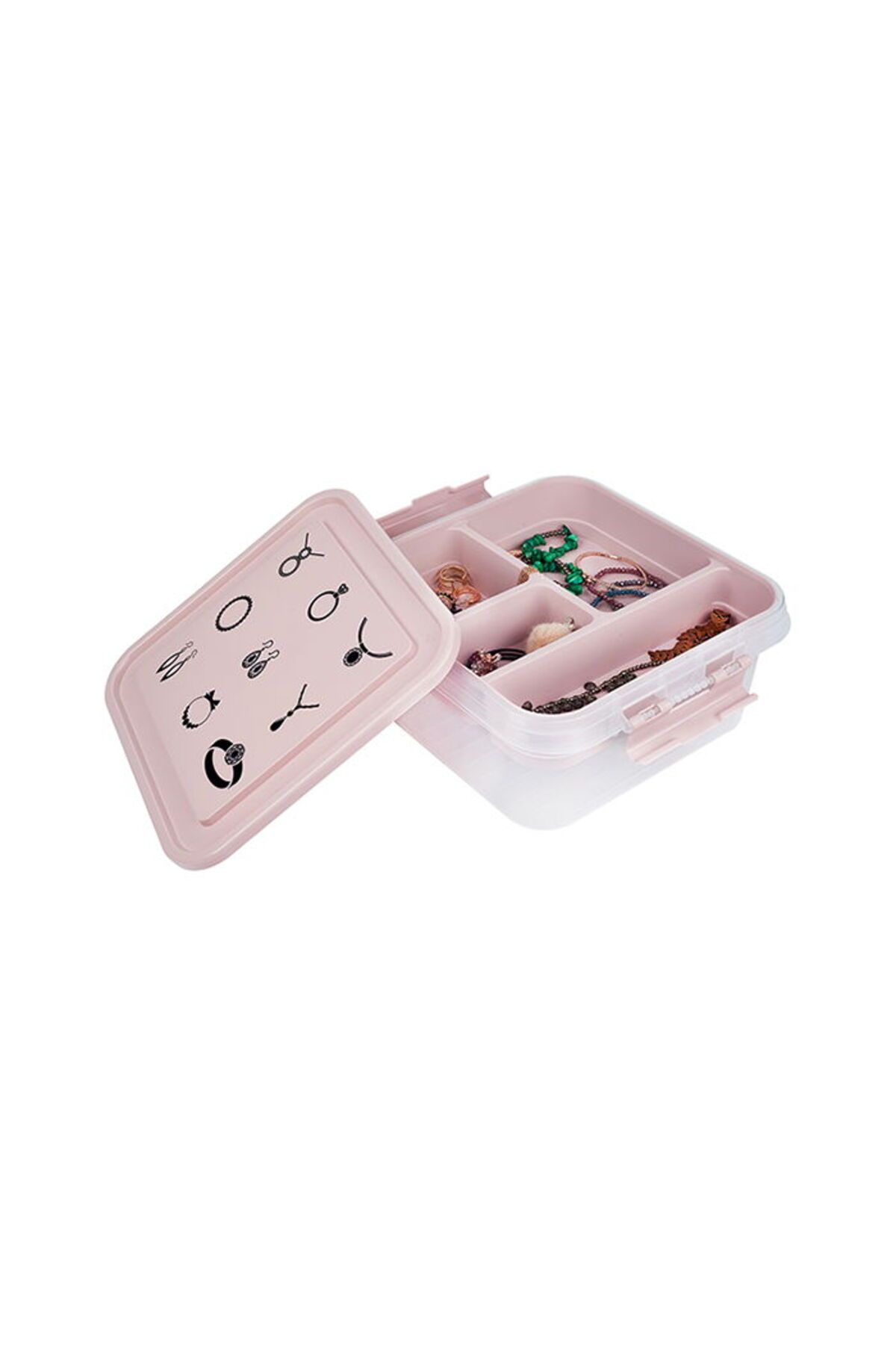 ASPARTAM My Box Bölmeli Organizer Kutu - - 4,5 lt
