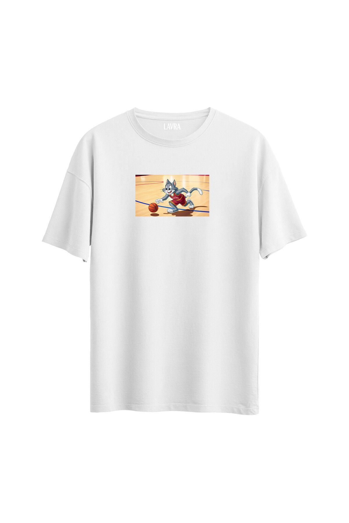 ROCKS BreakOut BasketballCat Oversize Tshirt