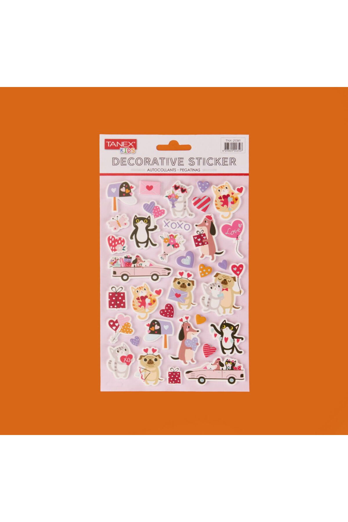 MATMEL Kabartmalı Sticker -