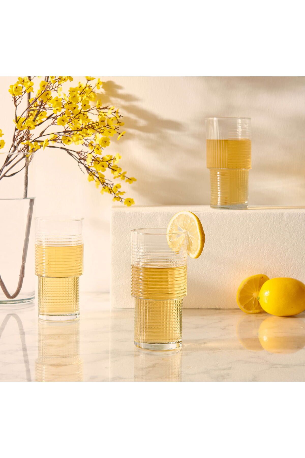 MATMEL Helen 3'lü Bardak Seti - 400 ml