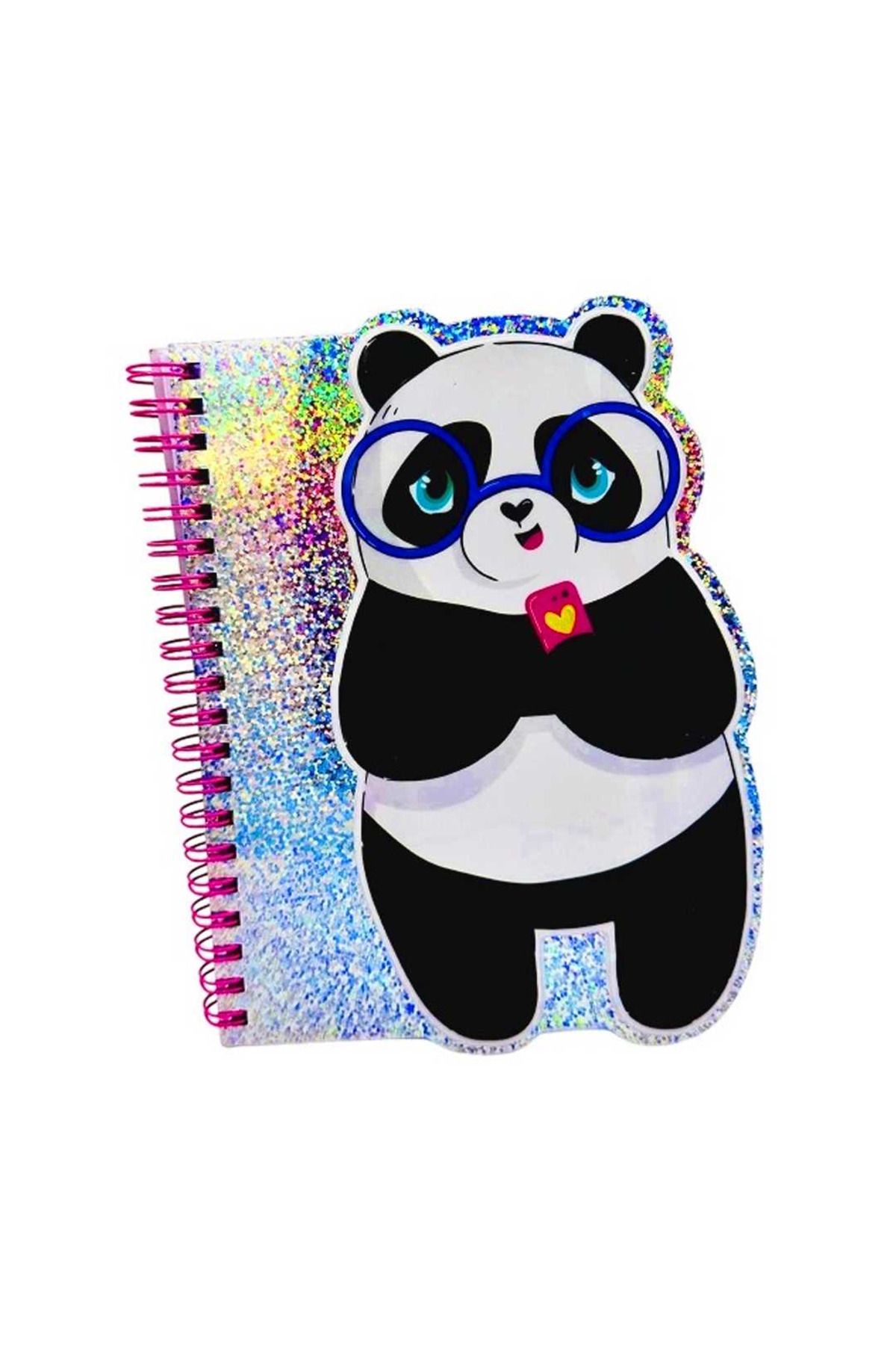 Misyon NOT DEFTERİ MSY-5640 PANDA SPİRALLİ KABARTMALI KARAKTER KESİM