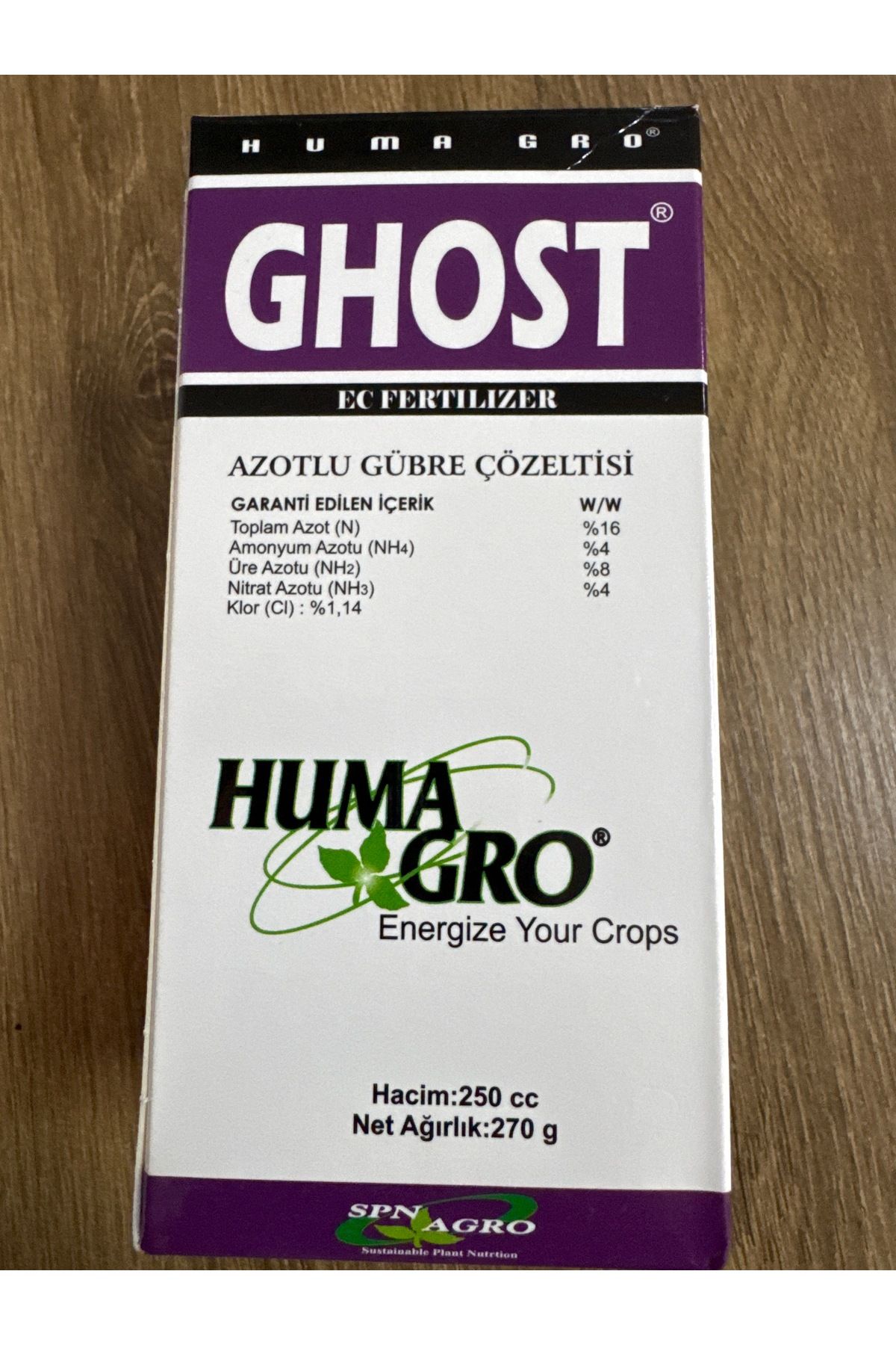 Ghost AZOTLU GÜBRE ÇÖZELTİSİ