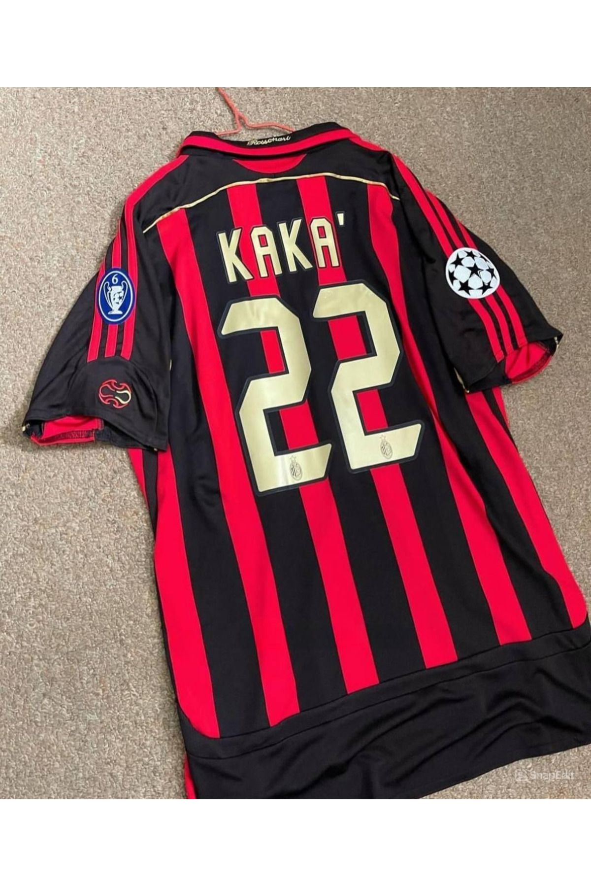 Alaturka Mix Milan 2007 Kaka Kırmızı İç Saha Forması