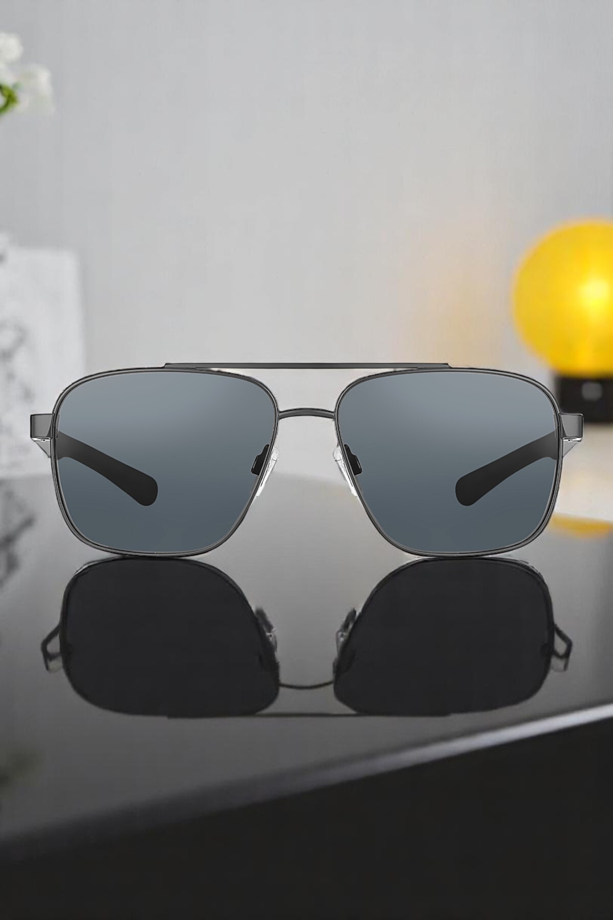 Daniel Klein  %100 Polarize UV400 Korumalı Siyah Renk Orijinal Erkek Güneş Gözlüğü DKG6277C1 - Görsel 2