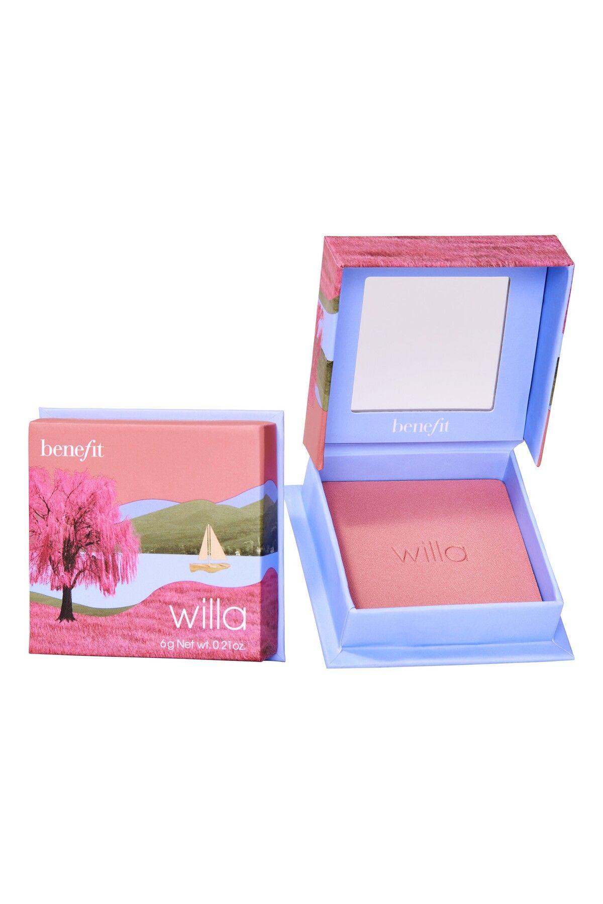 benefit cosmetics Willa WANDERful World - Pudra Allık Soft neutral-rose / 6g