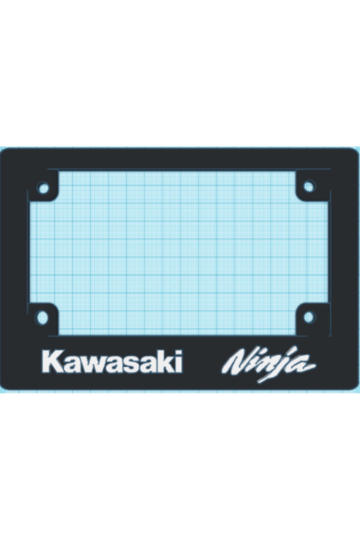 Lucest Motosiklet Plaka Çerçevesi - Kawasaki Ninja (Plastik Aparattır!!!)