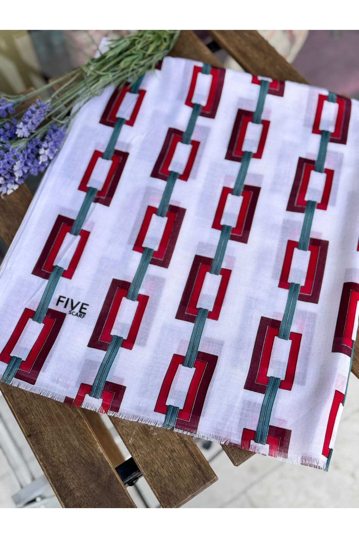 Levidor FİVE DESENLİ COTTON PAMUK ŞAL