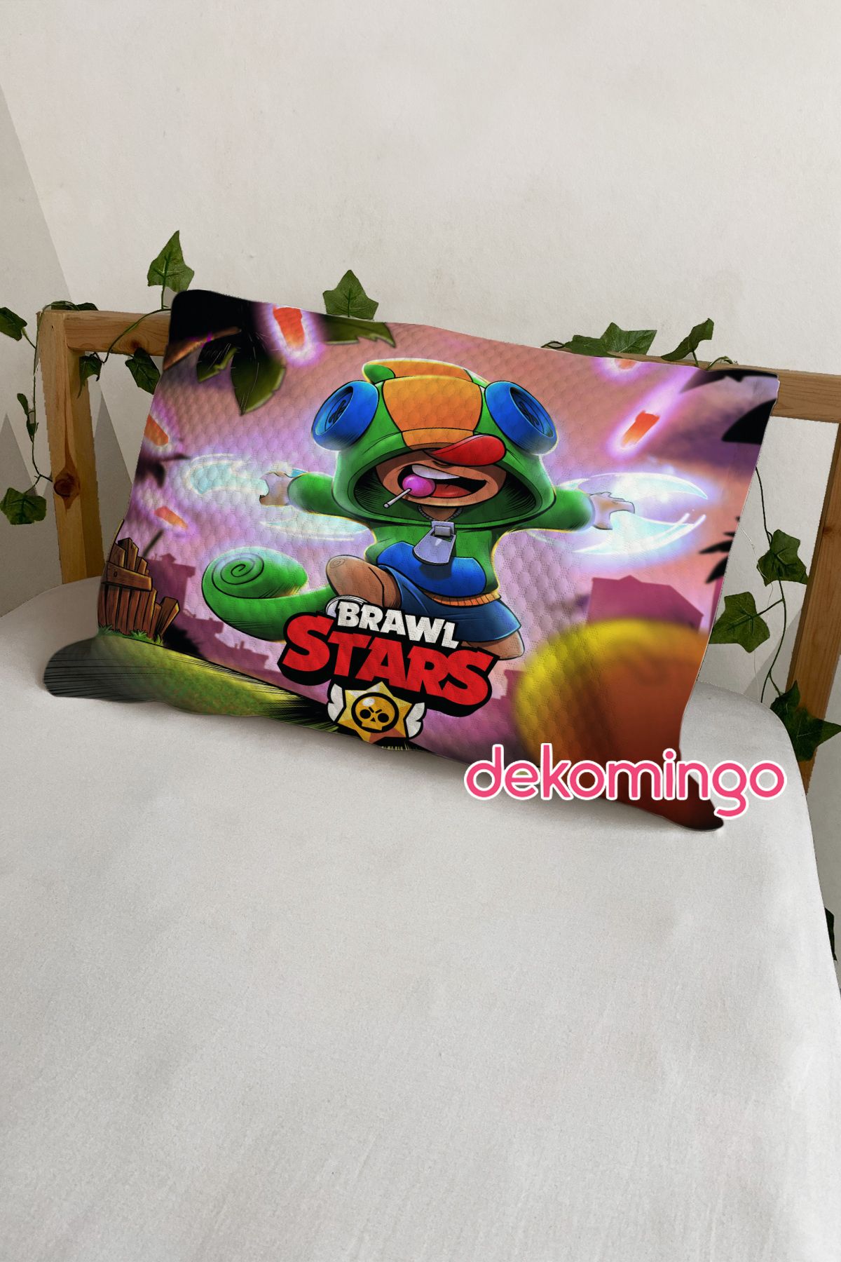 dekomingo LEON BRAWL STARS 2 ADET YASTIK KILIFI