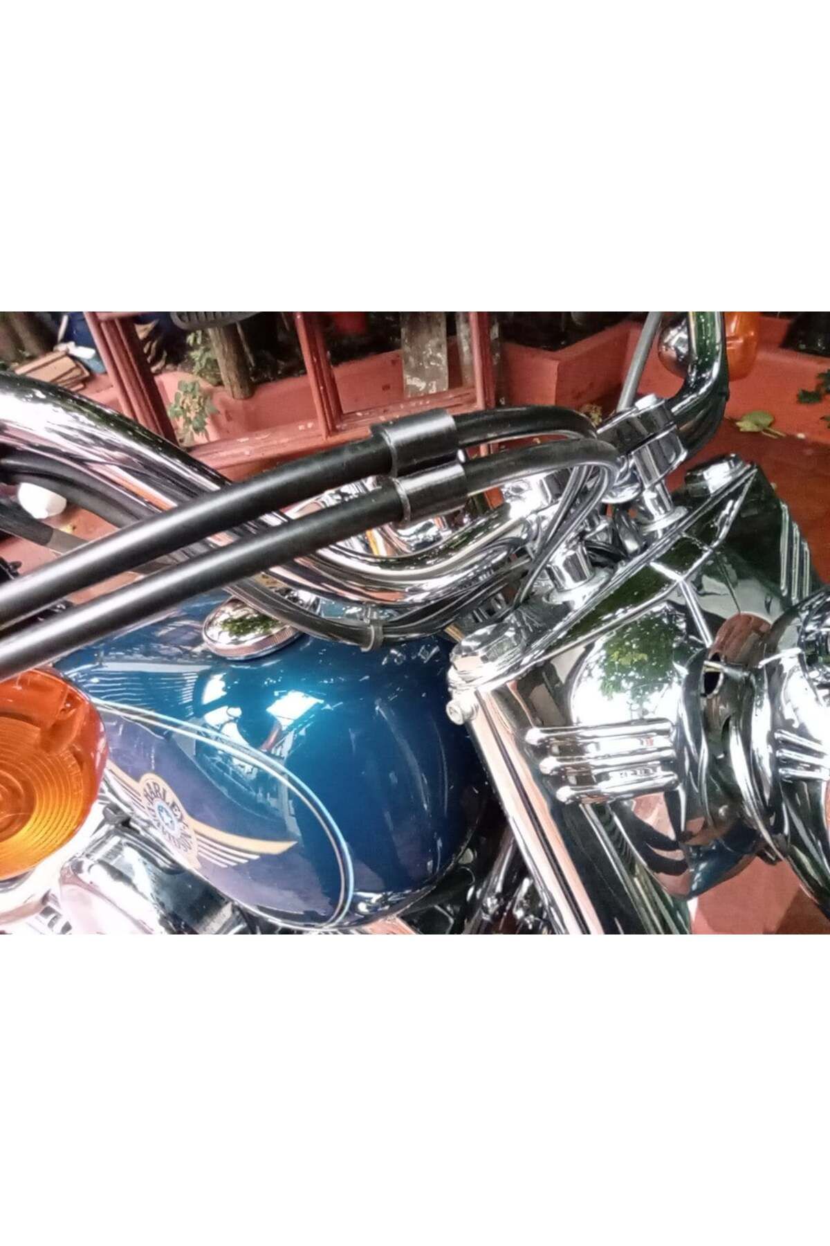 Lucest Motosiklet gaz kelebeği kabloları kravat (Plastik Aparattır!!!)