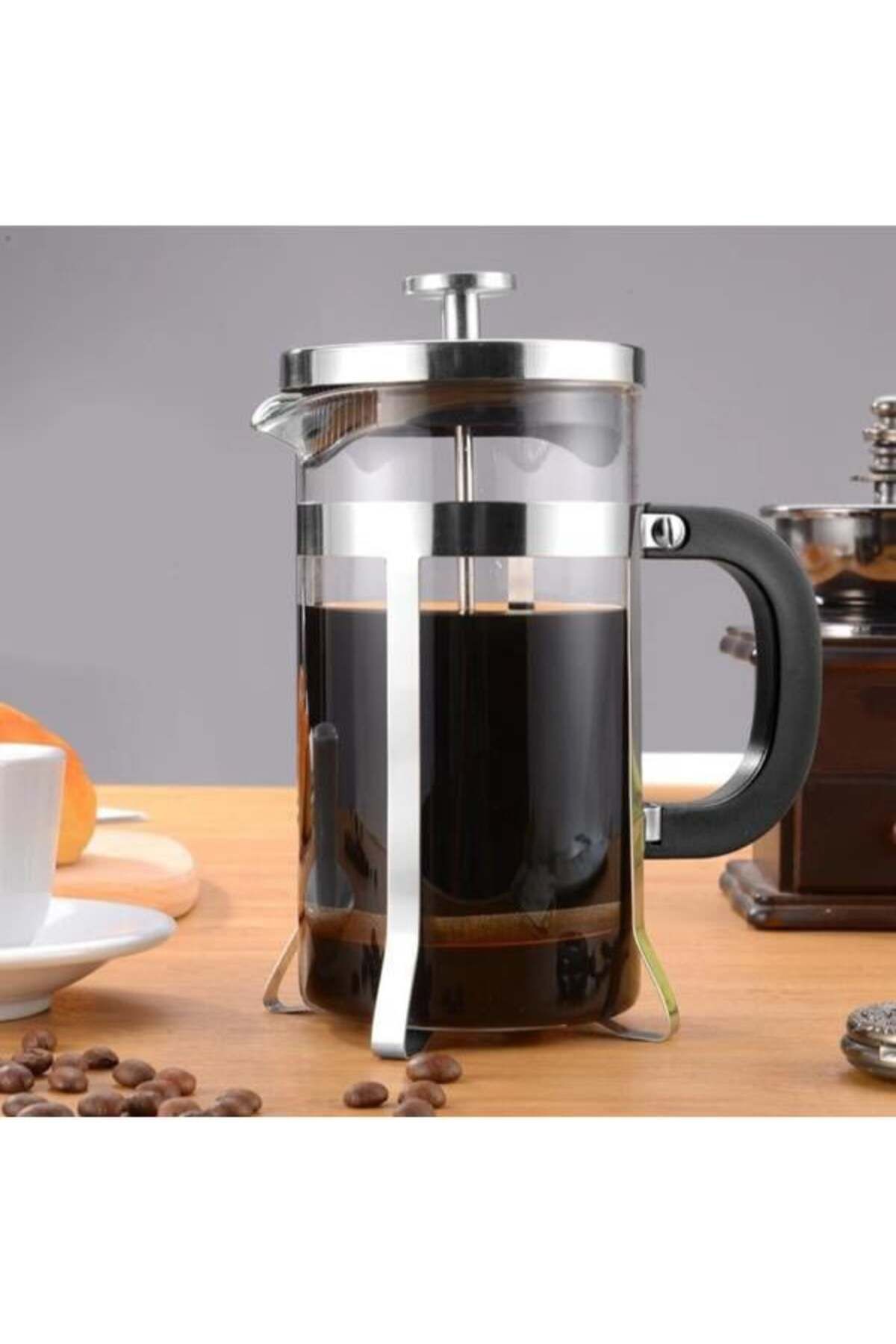 DENİZBİLİŞİM Cam French Press 350 Ml