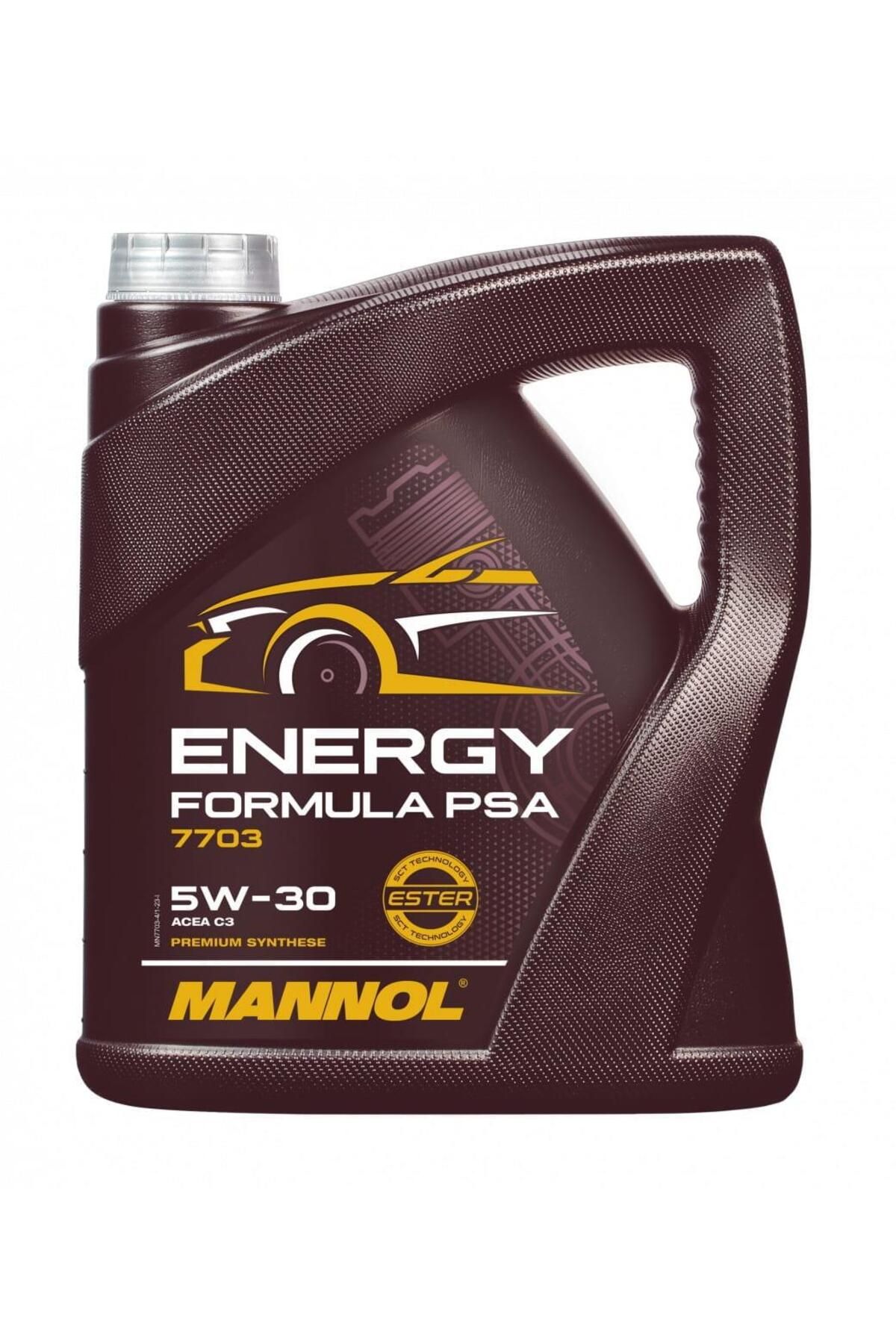 MANNOL MN7703-4 ENERGY FORMULA PSA SAE 5W-30 ACEA C3 4 L