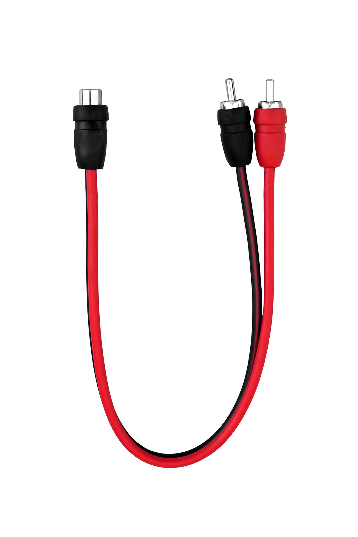 Sosyal Çarşı Y KABLO YÜKSEK KALİTE BAKIR RCA KABLO 2 ERKEK 1 DİŞİ PARAZİT YAPMAZ AMFİ Y FİŞ 1 ADET RS-2M1F