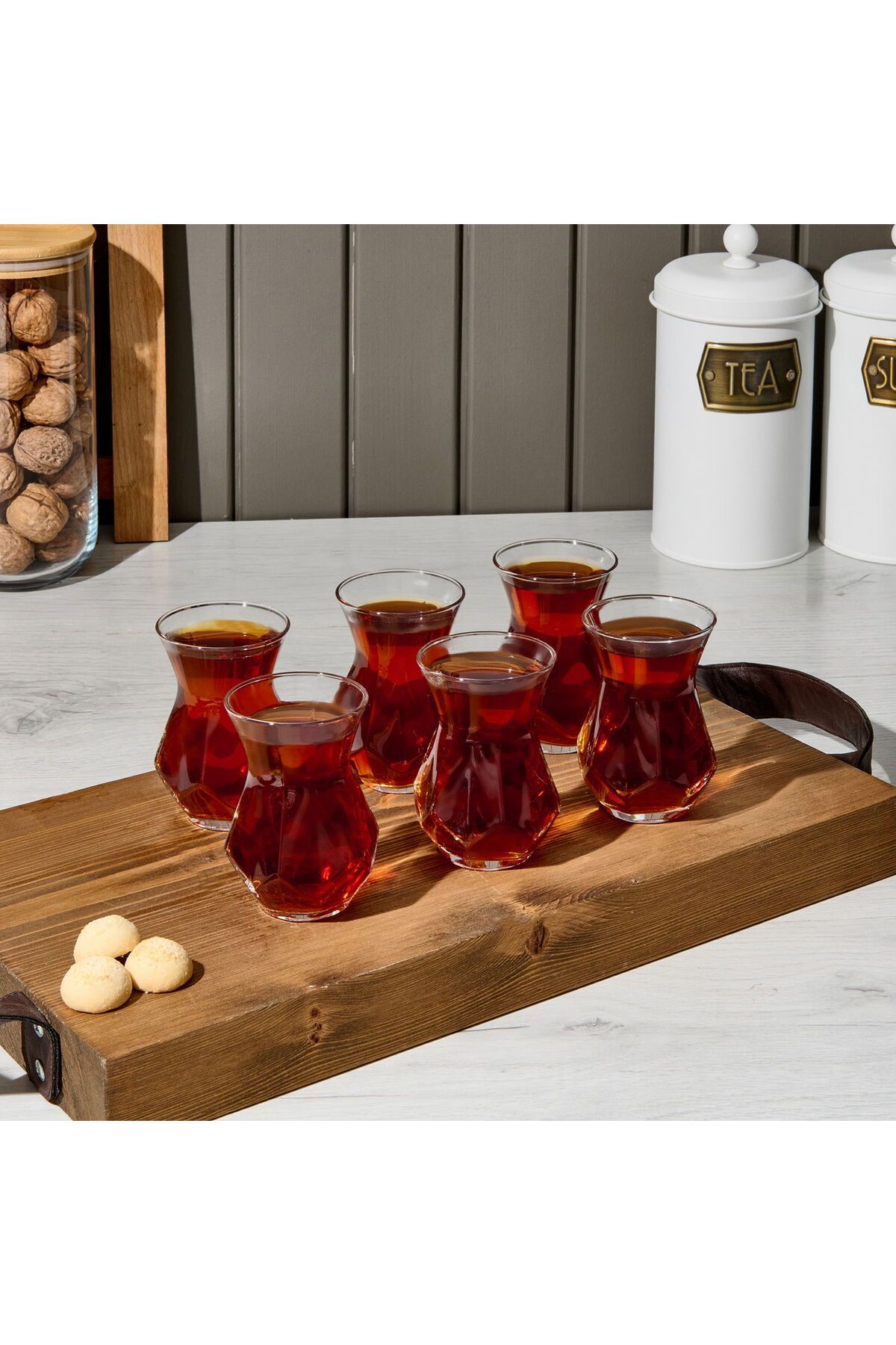 MATMEL 6'lı Çay Bardağı - Şeffaf - 165 ml