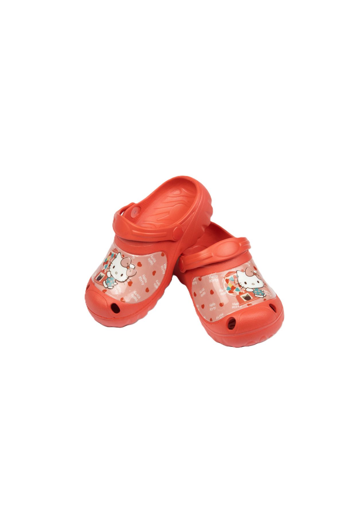 Hello Kitty-Kids Clogs With Comfortable Fit And Fun Design Lightweight & Comfortable Slip-on Sandals – Red 3