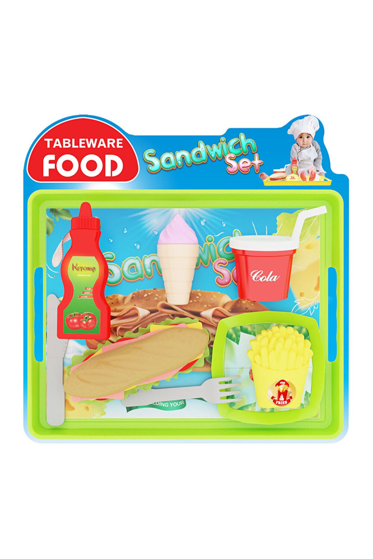 MATMEL Tablewarefood Sandwıch Set