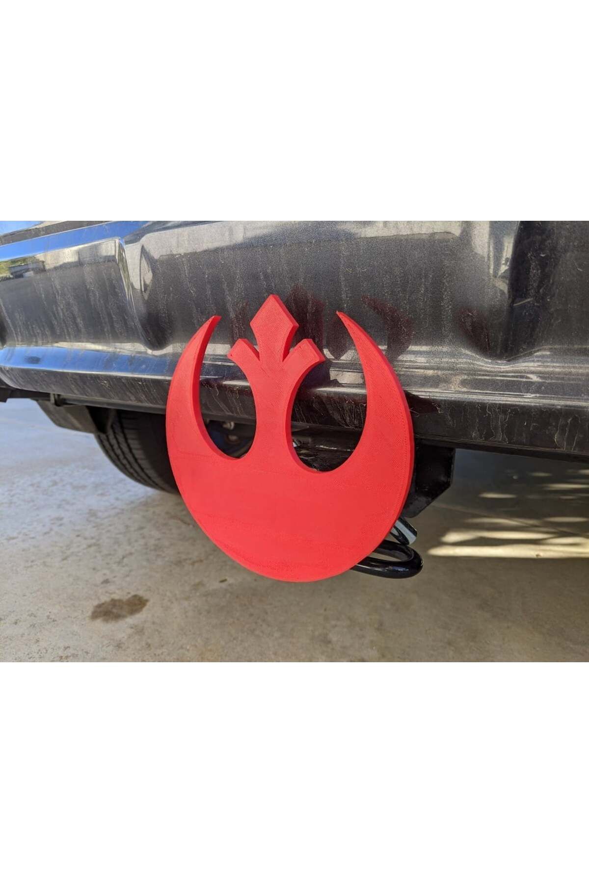 Lucest Rebel Alliance Hitch Kapağı (2 inç) (Plastik Aparattır!!!)