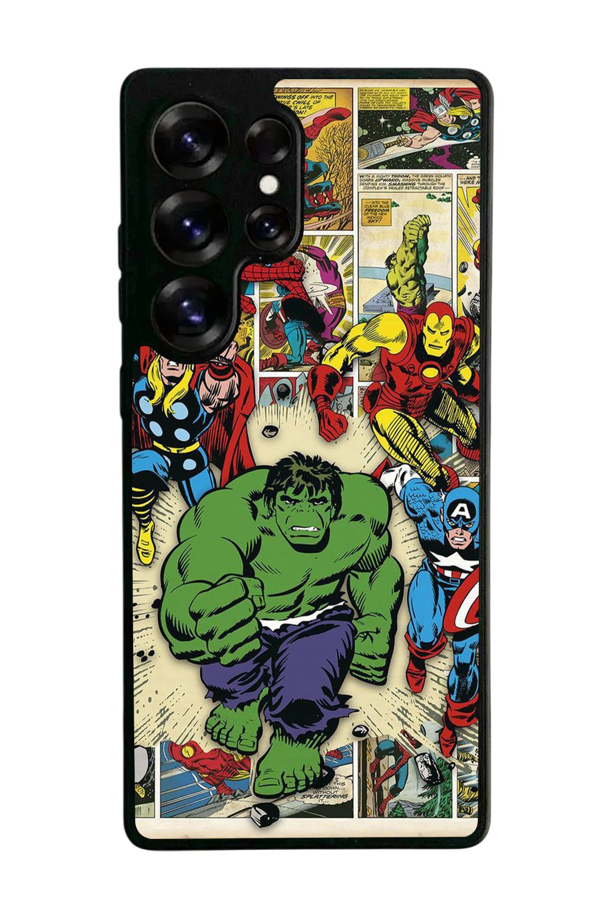 BGAKSESUAR Samsung Galaxy S25 Ultra Uyumlu Siyah Kılıf – Yumuşak Silikon, Koruyucu, Şok Emici Kapak