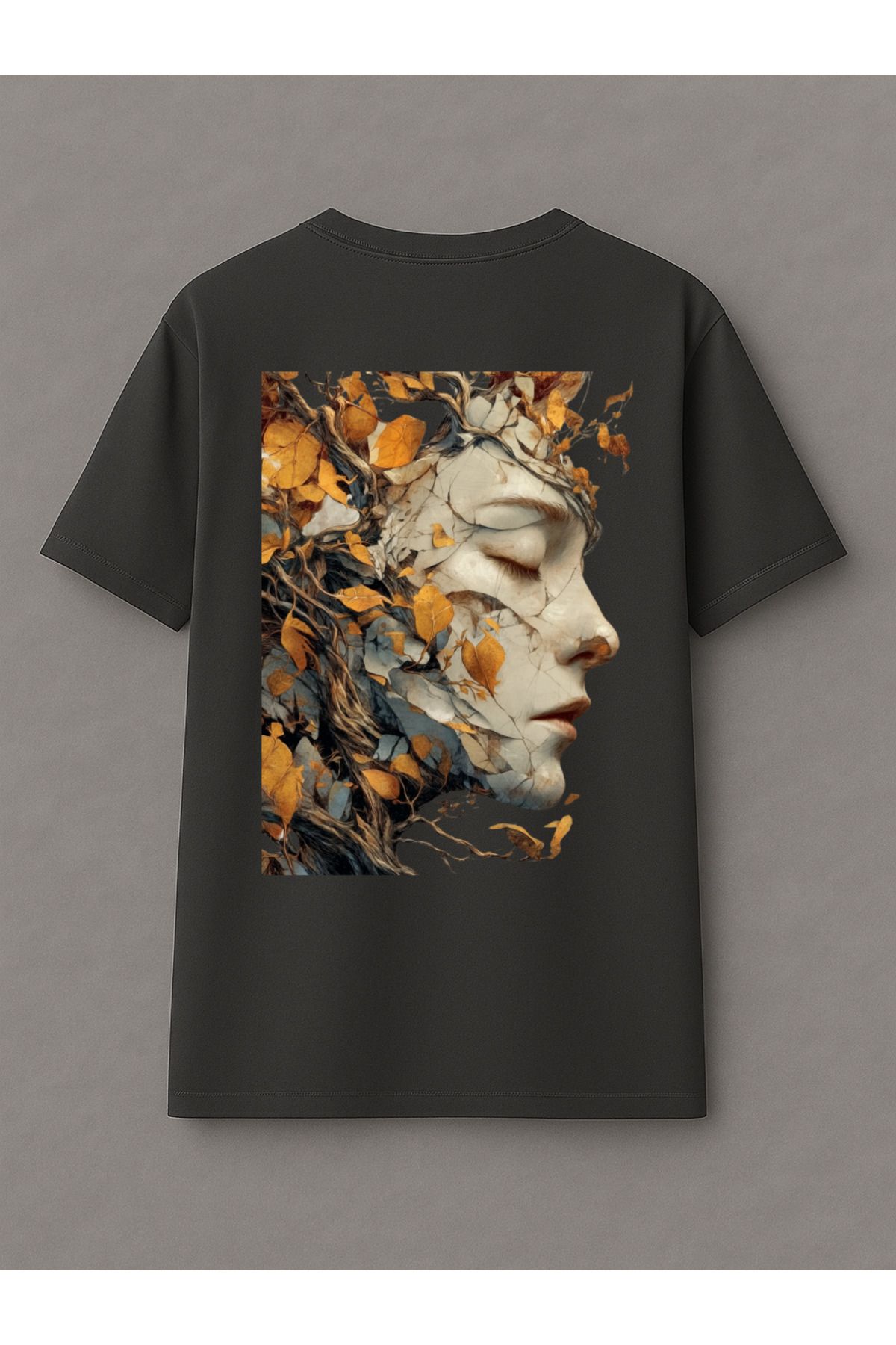 Vagonet Leaf Face - Oversize T-Shirt