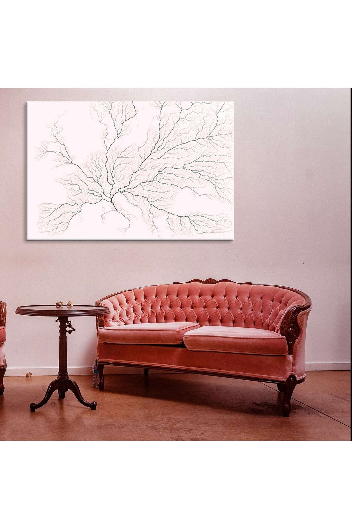 startonight-DualView Startonight Picture Tree Pink Map Road to Rome, glow in the dark, 80 x 120 cm 3