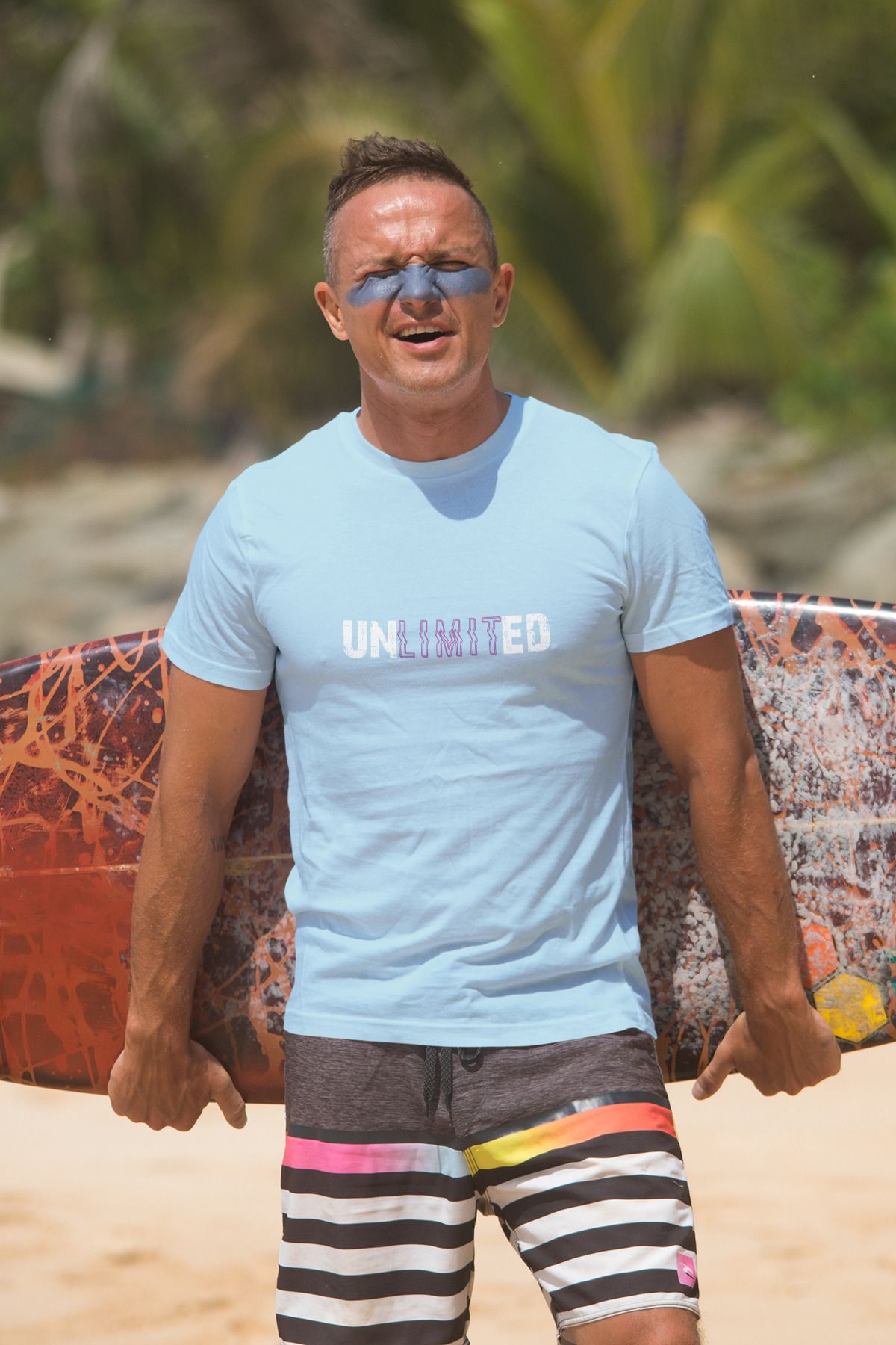 Decrift Unlimited %100 Pamuk Erkek T-Shirt
