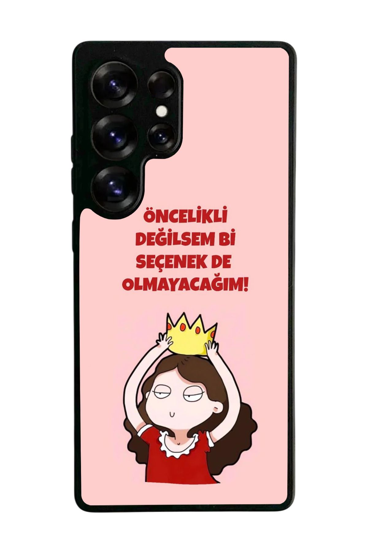 BGAKSESUAR Samsung Galaxy S25 Ultra Uyumlu Siyah Kılıf – Yumuşak Silikon, Koruyucu, Şok Emici Kapak