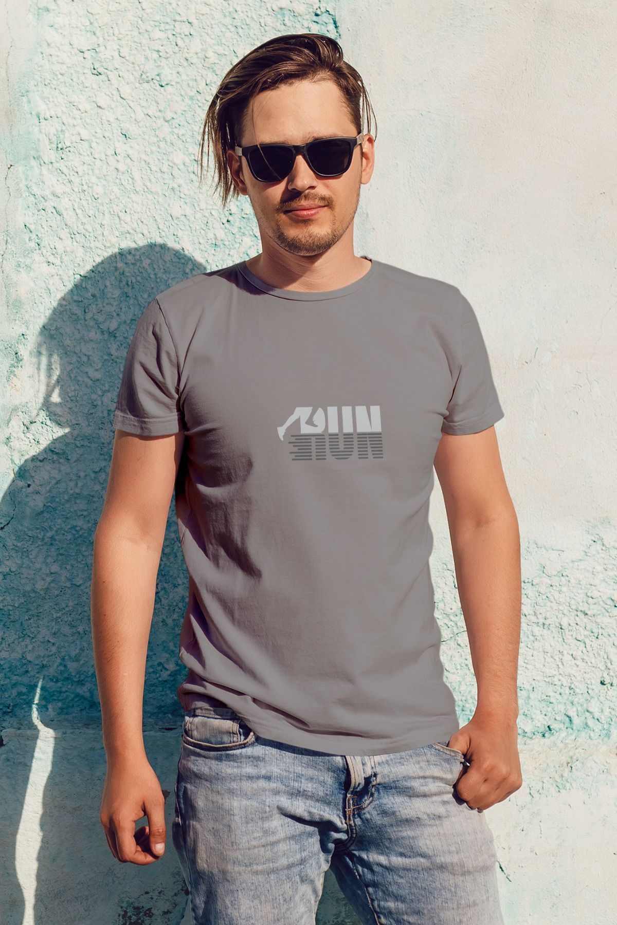 Decrift Run %100 Pamuk Erkek T-Shirt