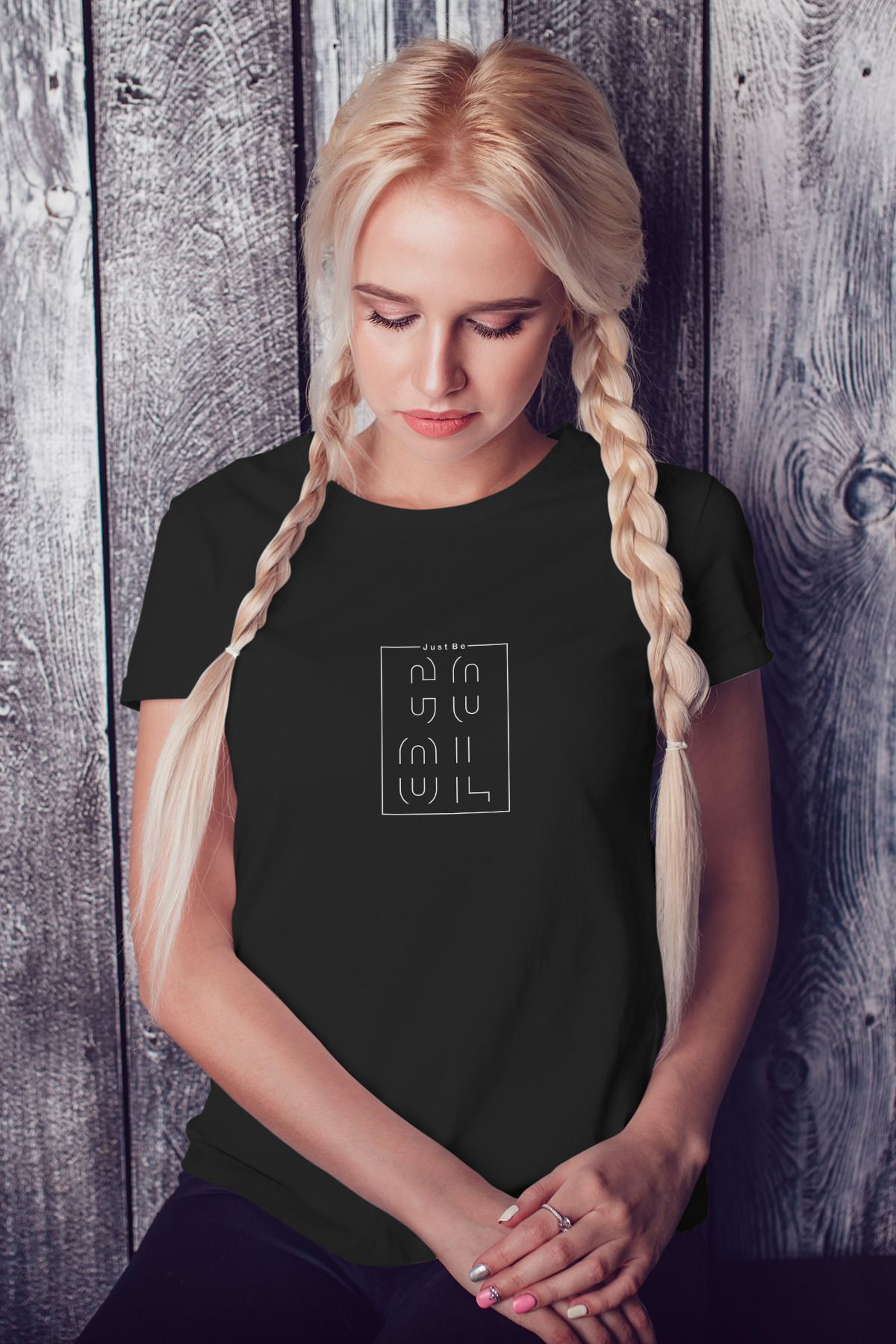 Decrift Just Be Cool %100 Pamuk Kadın T-Shirt