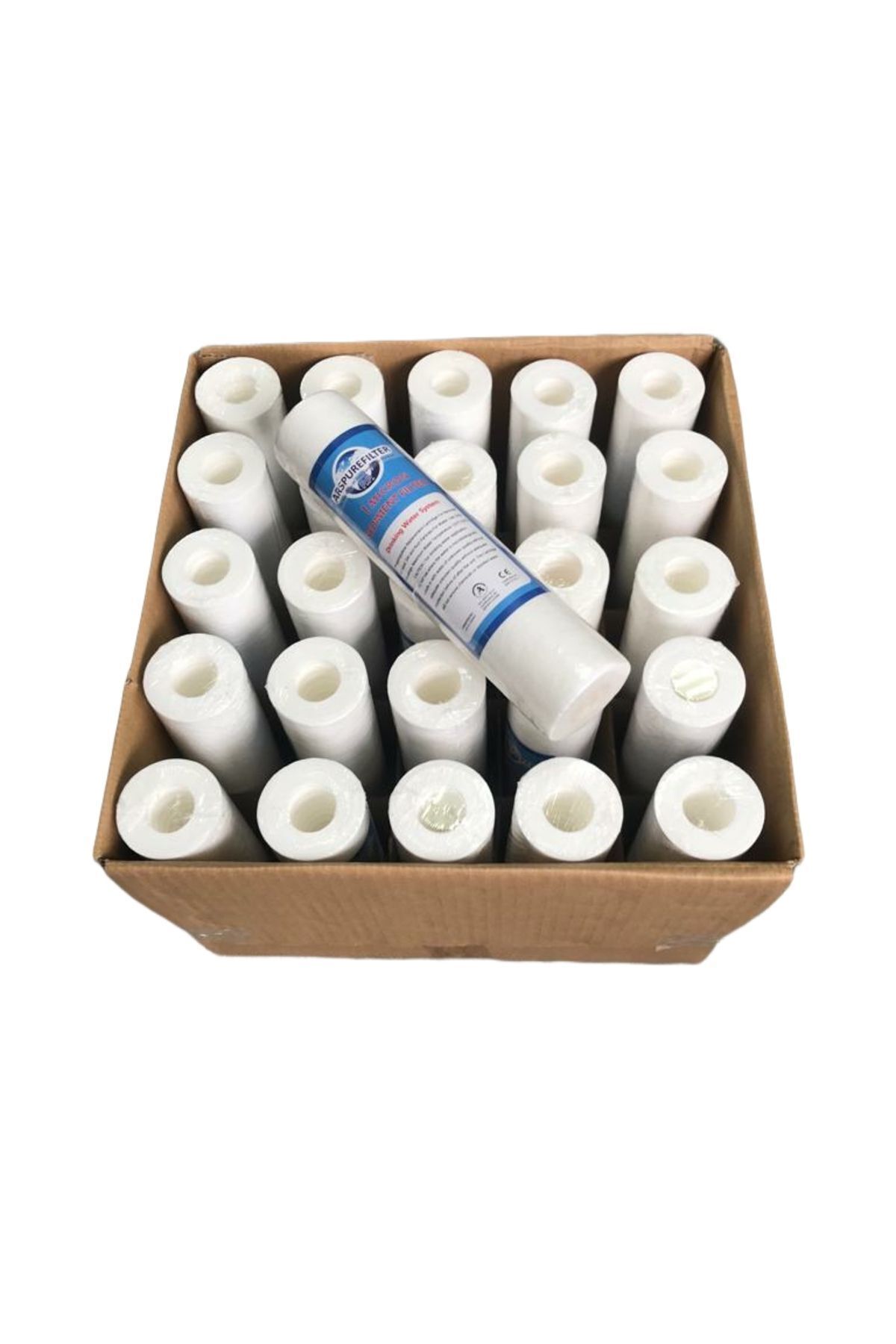 REVERSOSMOZARISU Su Arıtma Sediment Filtre 1 Mikron 10 inch - 25 Adet