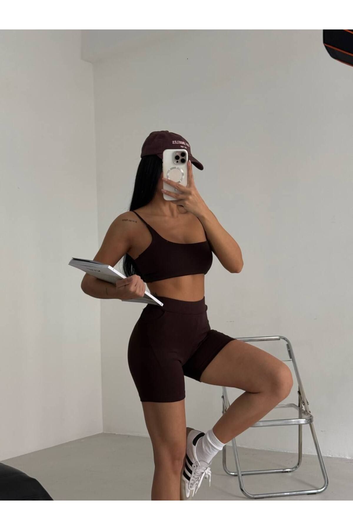 Castivo Fashion SoftFit İnce Askılı Toparlayıcı Spor Bralet