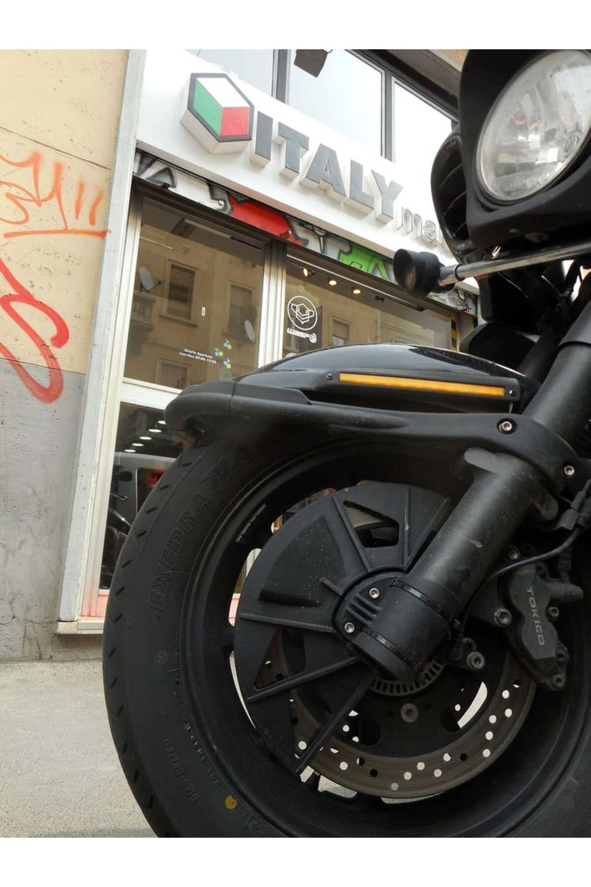 Lucest Motosiklet rotor fren disk kapağı (Plastik Aparattır!!!)