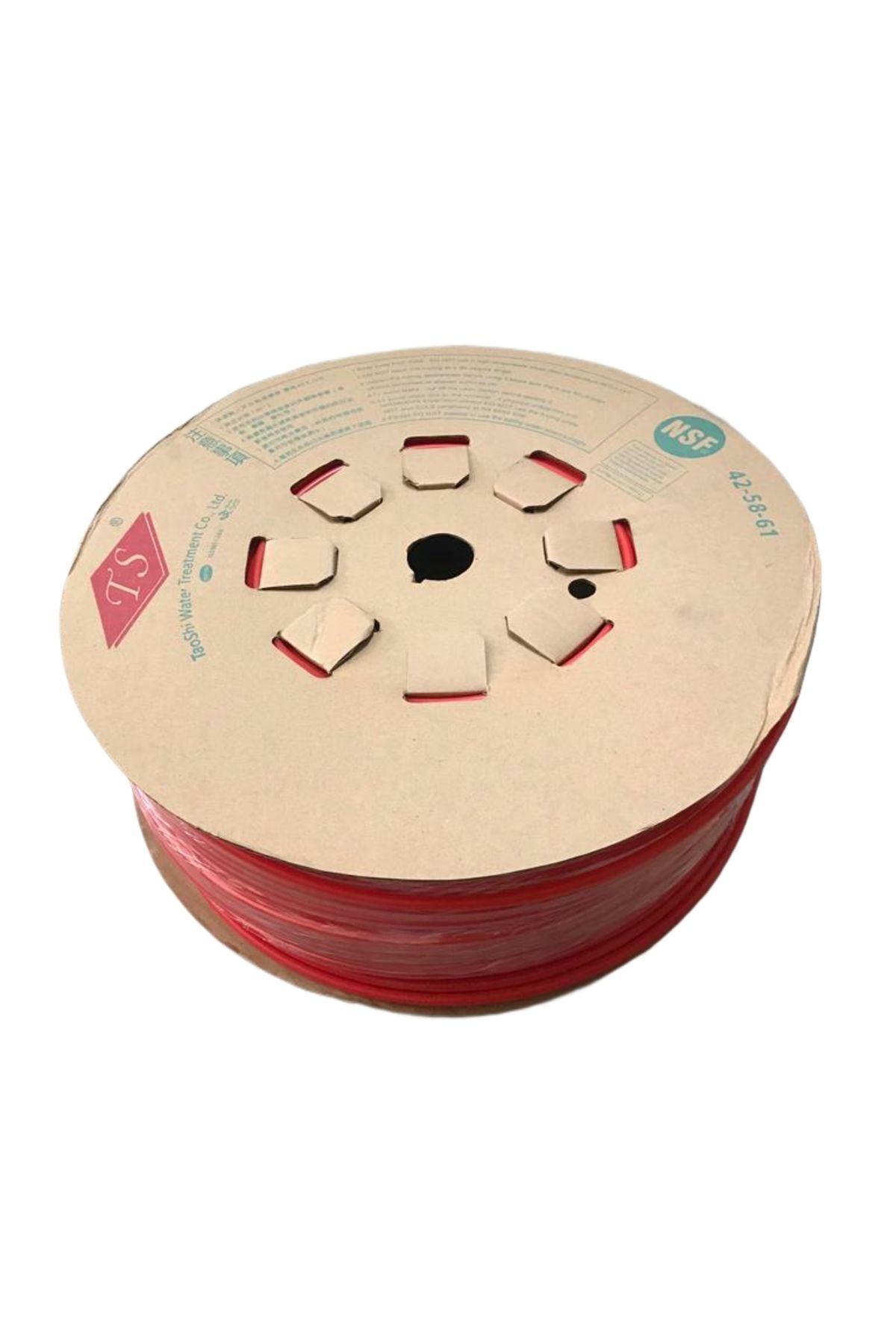 REVERSOSMOZARISU Su Arıtma Cihazı Hortum 1/4'' 300 Metre Kırmızı Renk