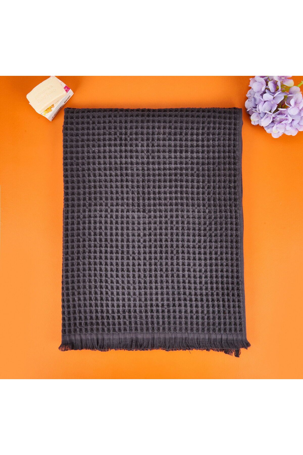 ASPARTAM London Ribbon Tozumaz Antialerjik Halı - Gri - 160x230 cm