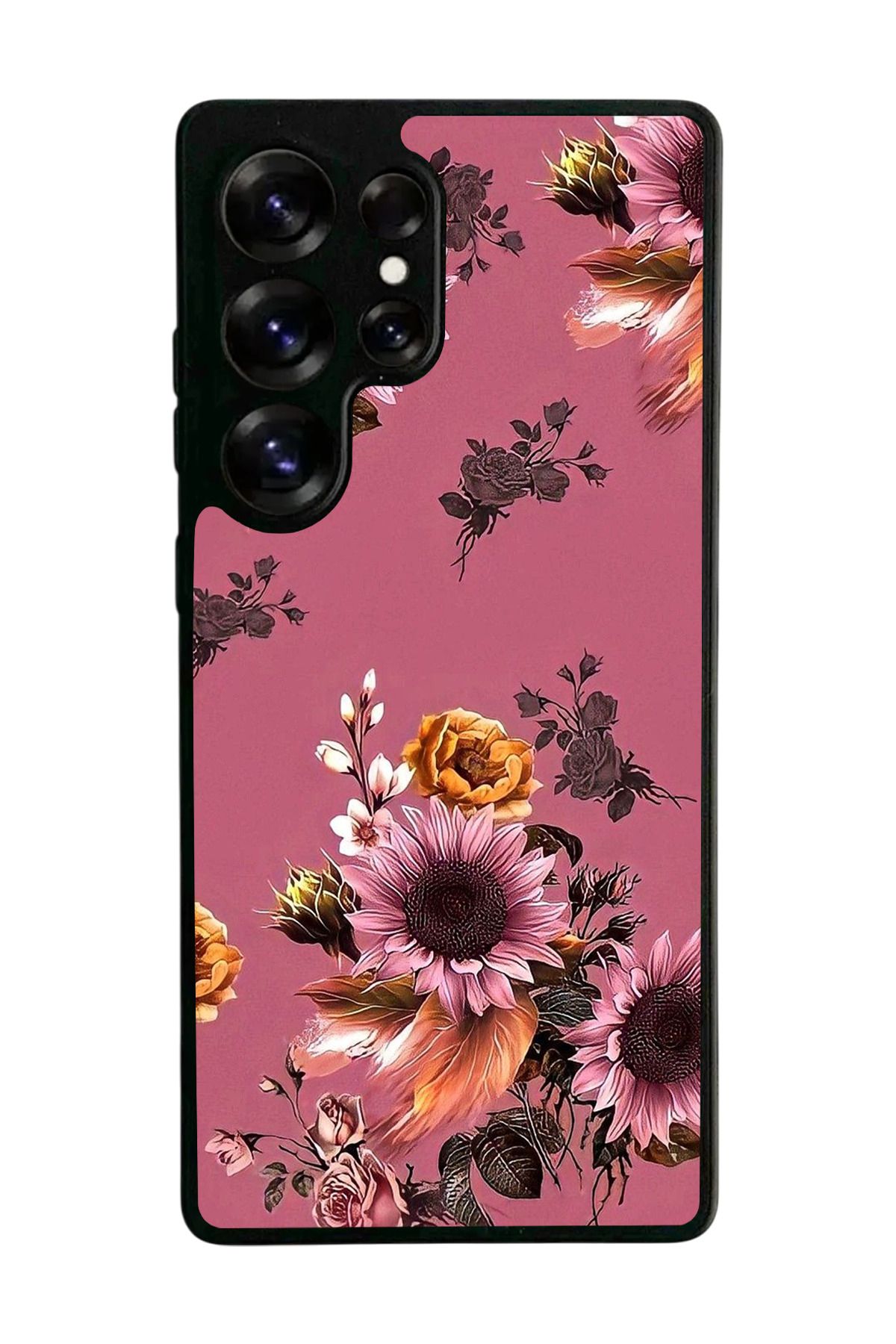 BGAKSESUAR Samsung Galaxy S25 Ultra Uyumlu Siyah Kılıf – Yumuşak Silikon, Koruyucu, Şok Emici Kapak