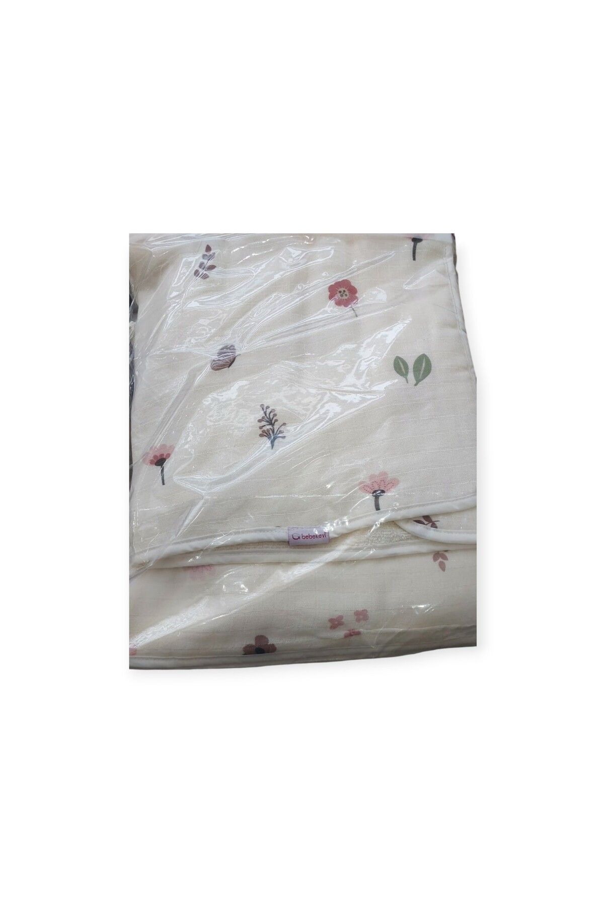 Bebekevi BEVİ 1040 MÜSLİN KAPŞONLU 2Lİ SİLGİ 75x75 cm