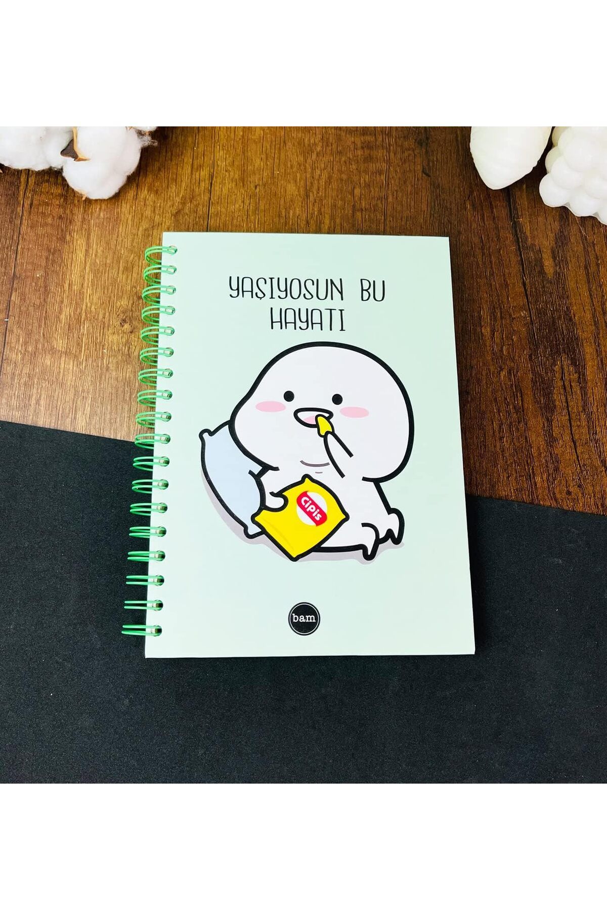 STOREMAX ELZ Bu Hayatı Tasarımlı Spiralli Defter FRNTR 1127478