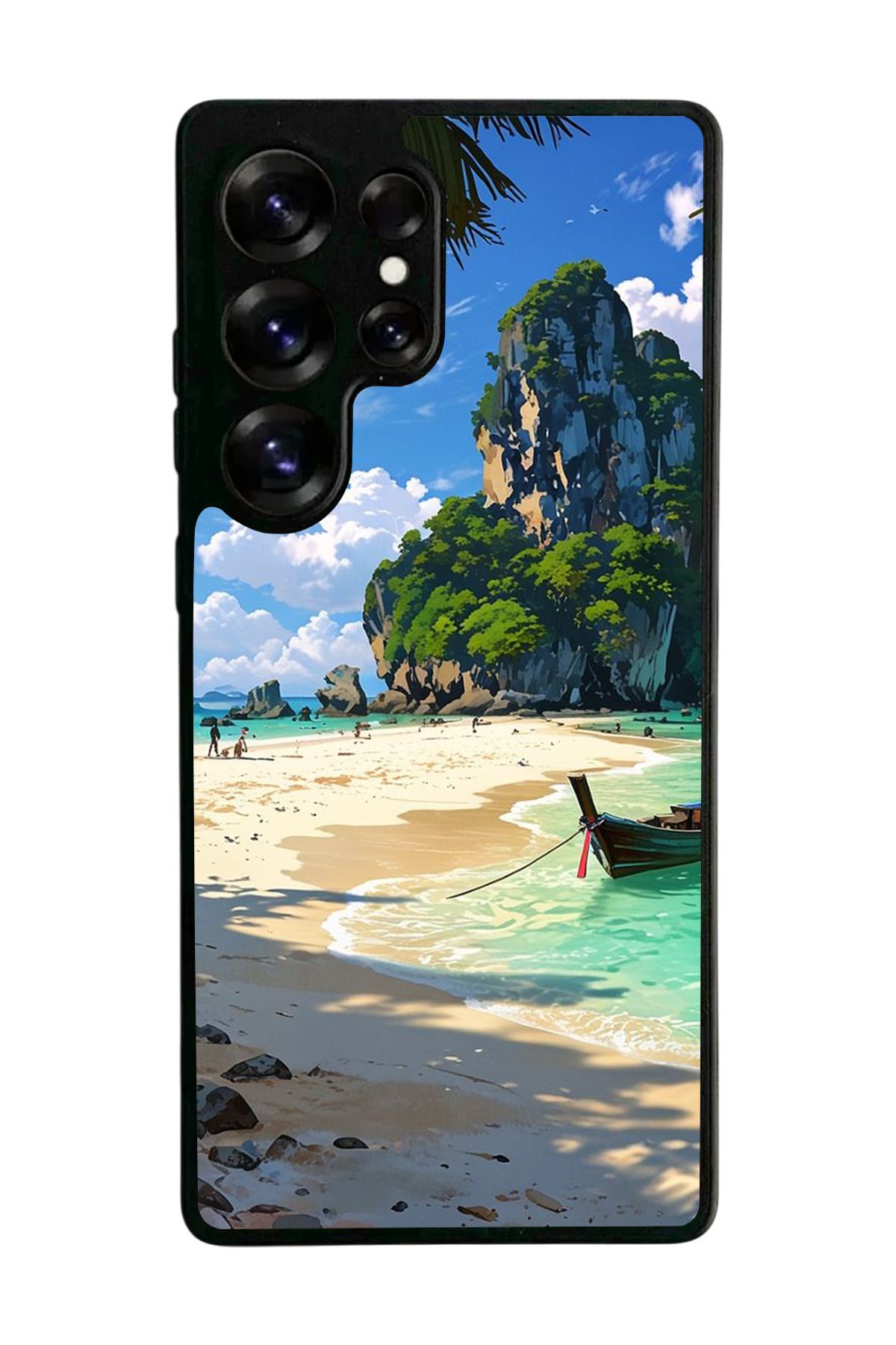 BGAKSESUAR Samsung Galaxy S25 Ultra Uyumlu Siyah Kılıf – Yumuşak Silikon, Koruyucu, Şok Emici Kapak