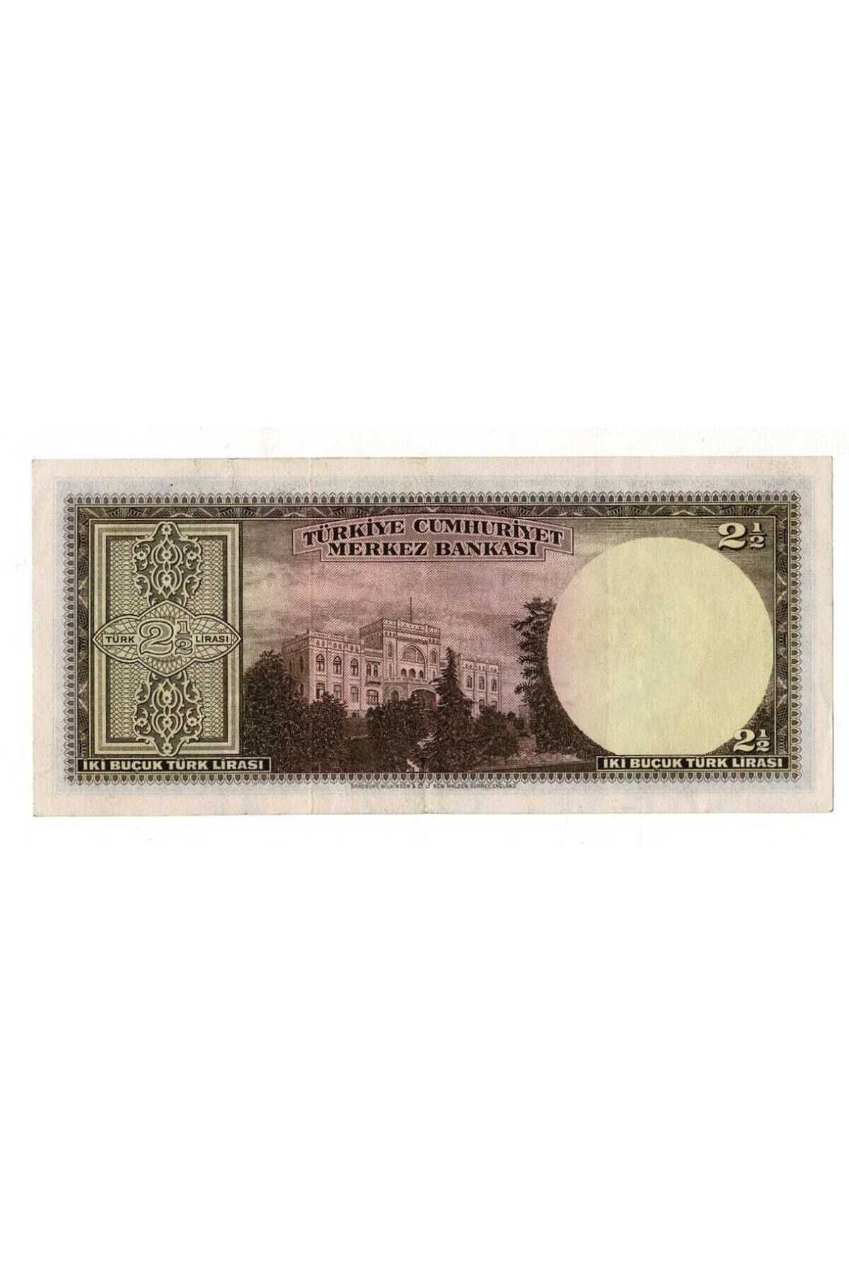 Gökçe Koleksiyon 2.Emisyon 1. Tertip 2½ Türk Lirası Seri B1 NATURELÇTT+ TCK9331