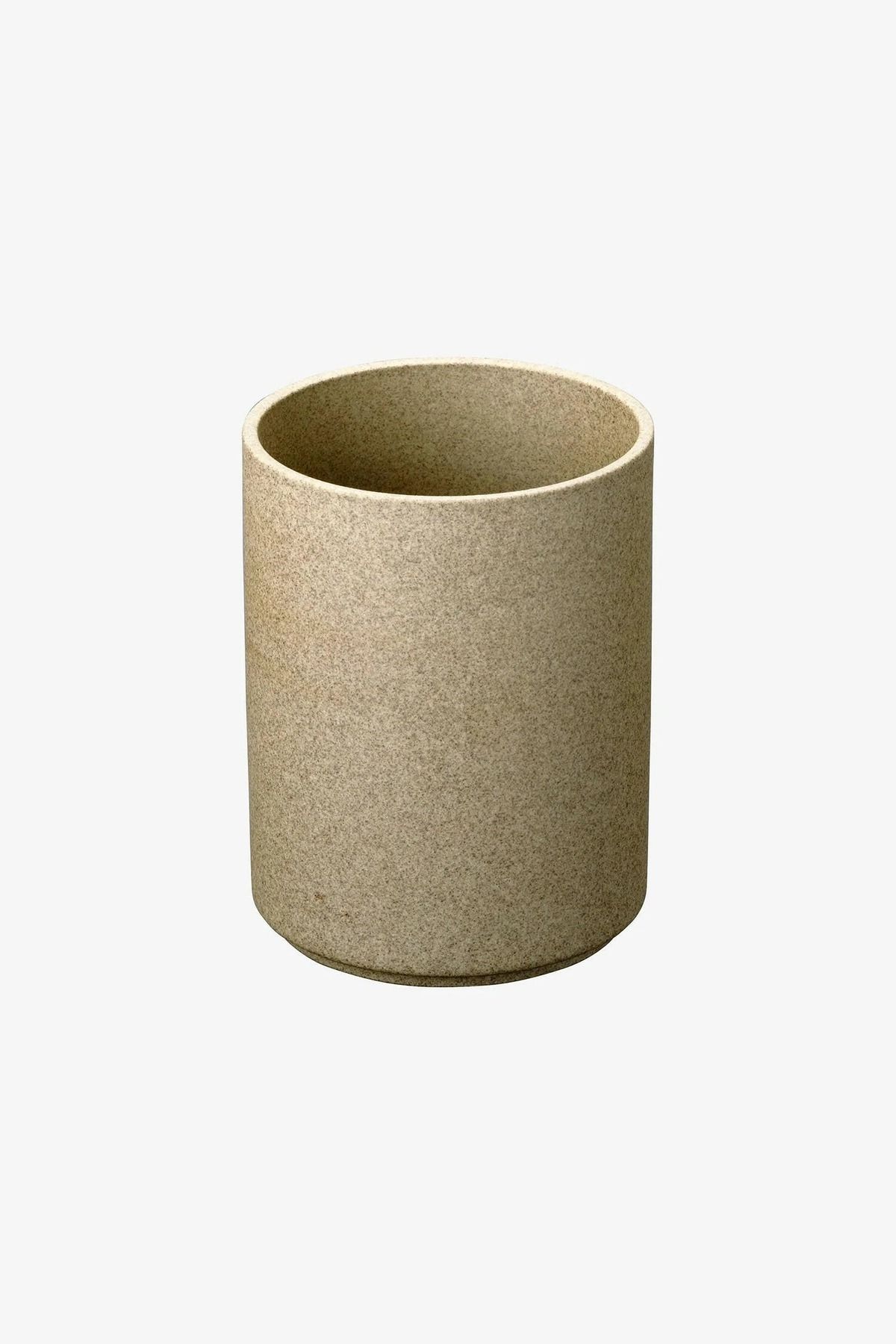 HASAMI PORCELAIN HP044 Planter Natural: Hasami Seramik Saksı 85×106 mm İstiflenebilir Tasarım