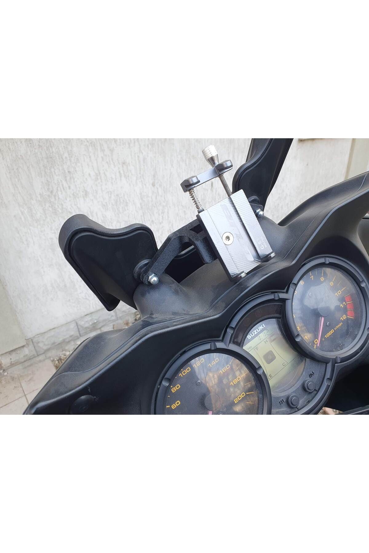 Lucest Suzuki v-strom 04-11 için telefon \ gps montajı (Plastik Aparattır!!!)