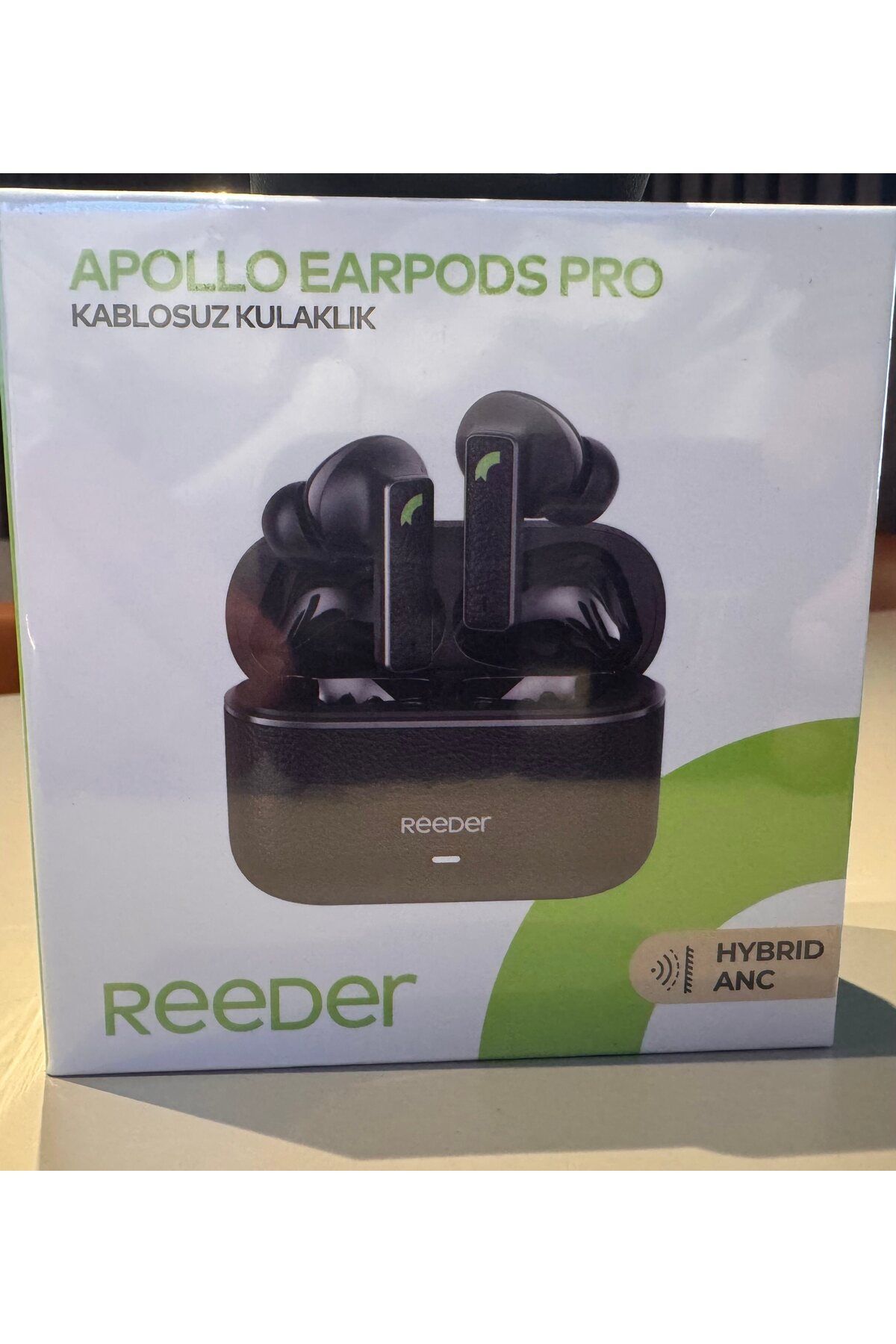 Reeder Apollo EarPods Pro Siyah - HYBRID ANC