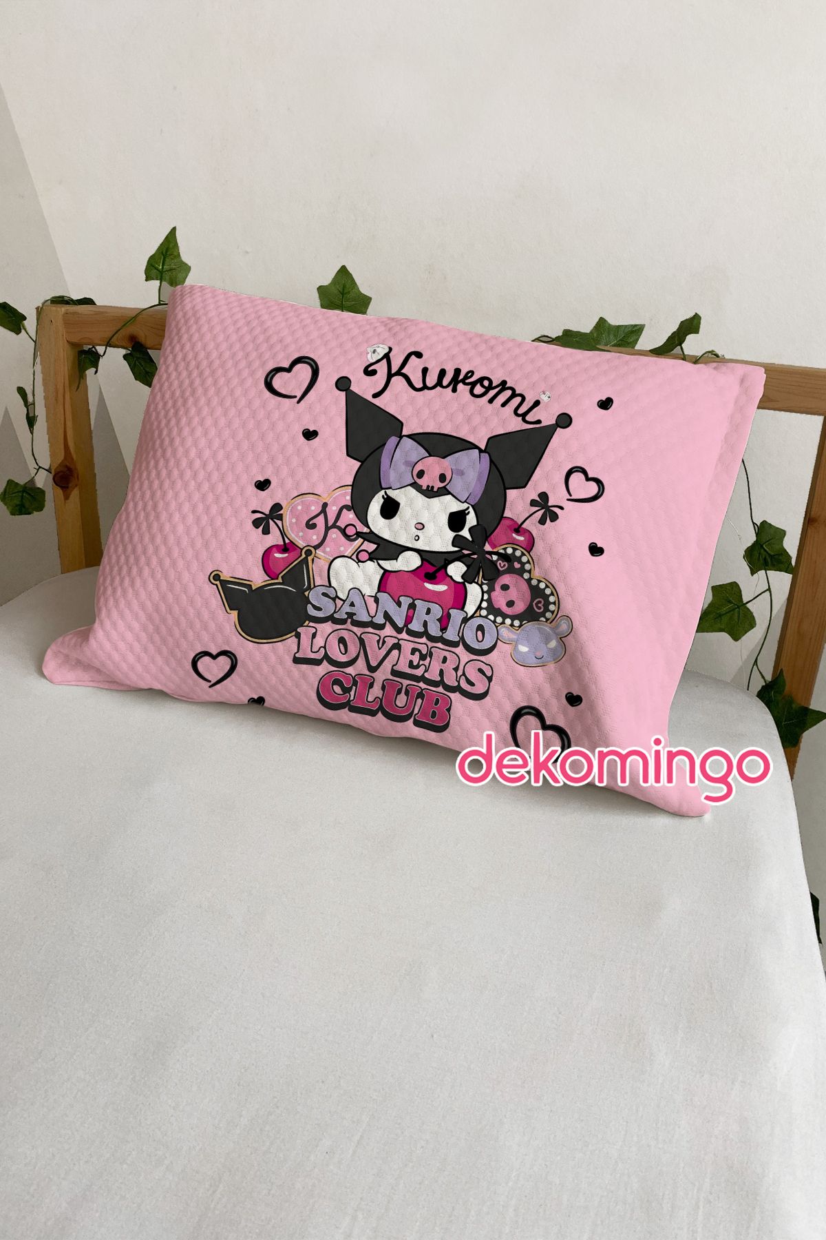 dekomingo KUROMİ LOVERS CLUB 2 ADET YASTIK KILIFI