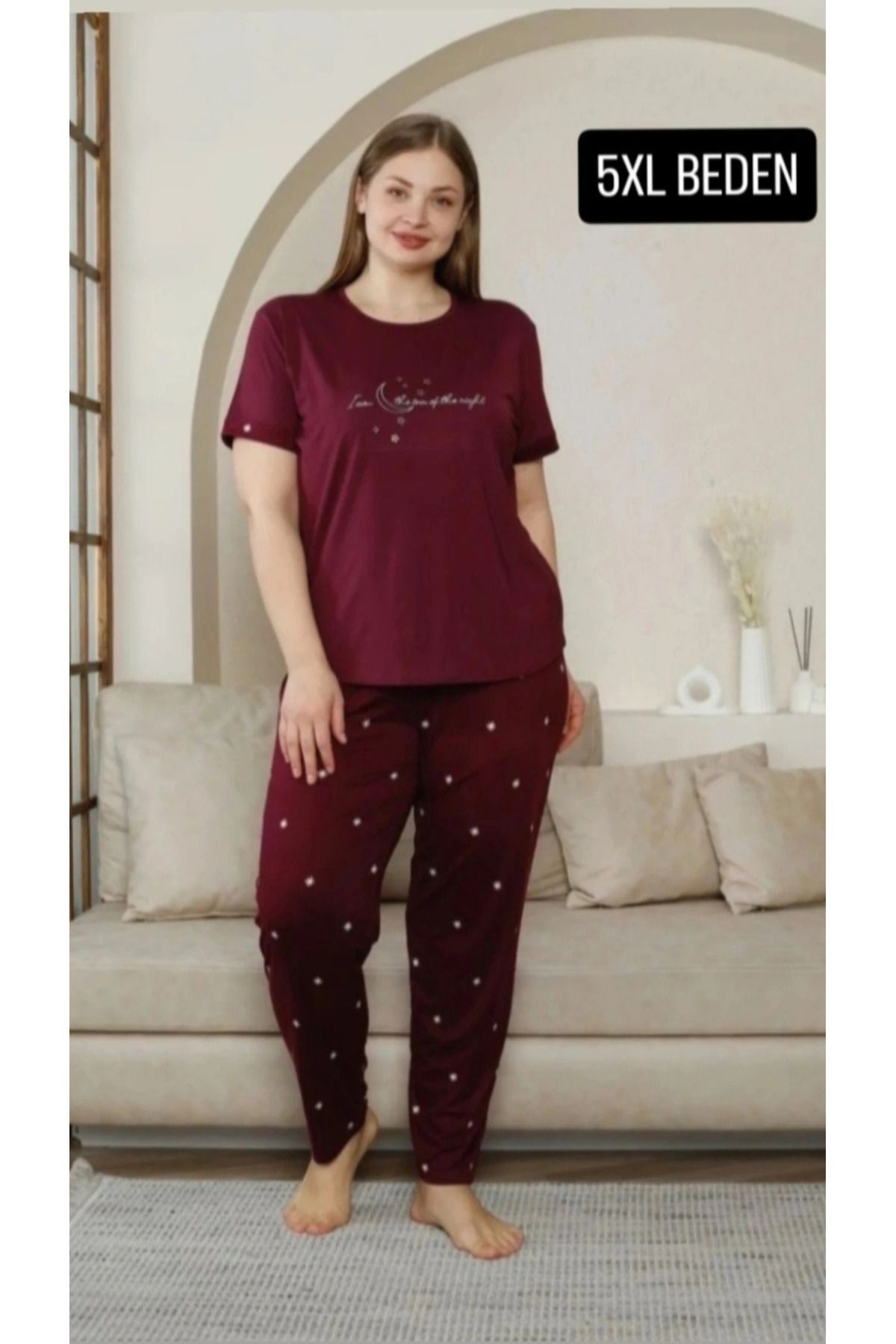 Pijamoni BAMBU KUMAŞ EV GIYIM