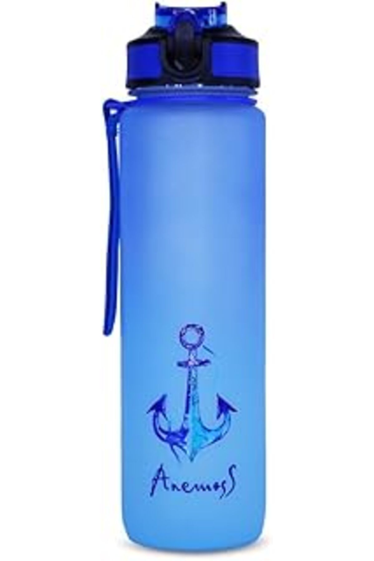Mu Art Ahşap Anemoss Tritan Matara 1000 Ml (Çapa)