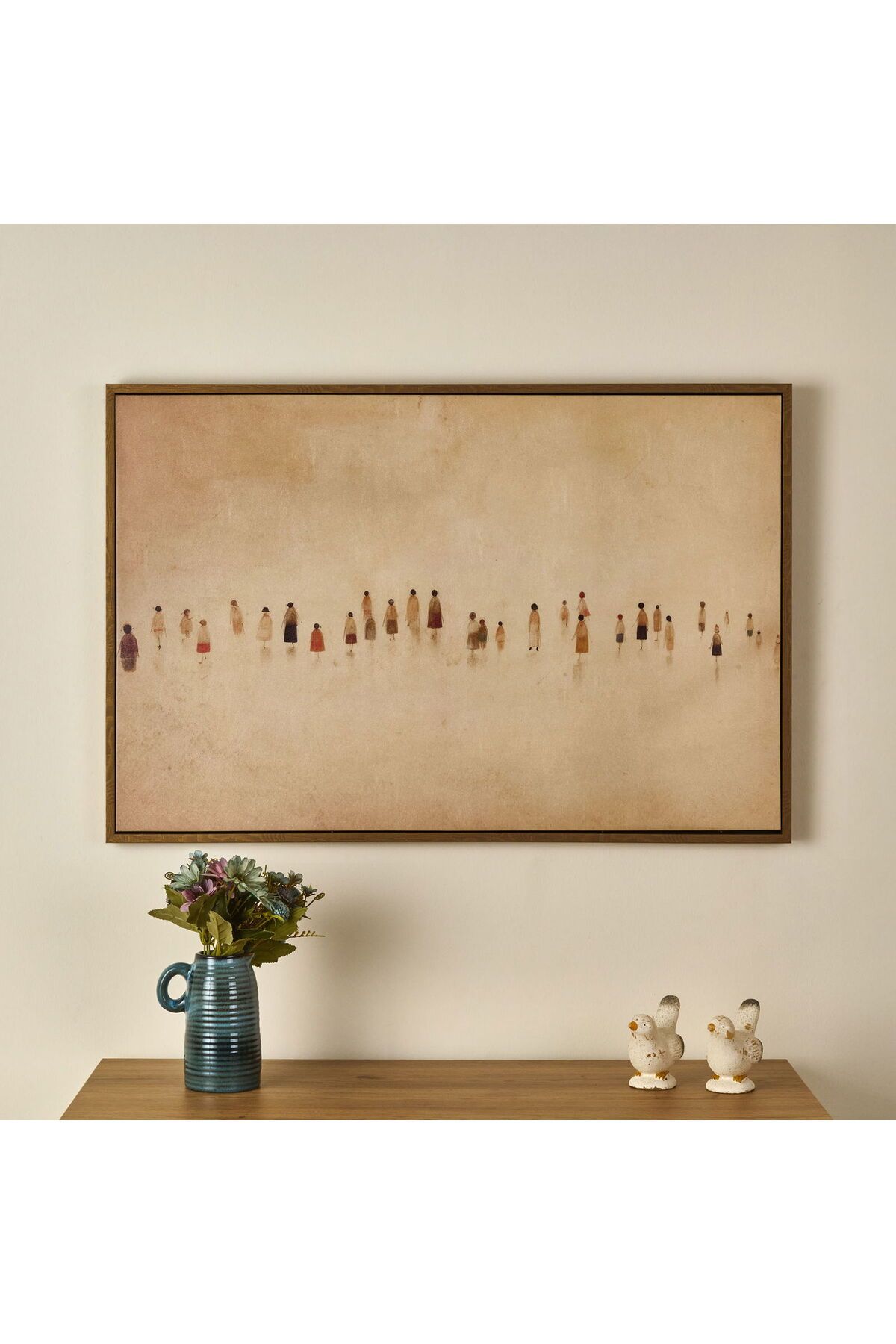 ASPARTAM Sociedad Tablo - Bej - 90x60 cm