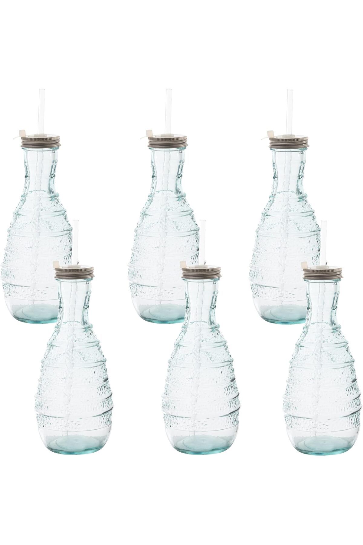STOREMAX ELZ Concept Recycle Pipetli Şişe 6'Lı 600Cc FRNTR 1127478